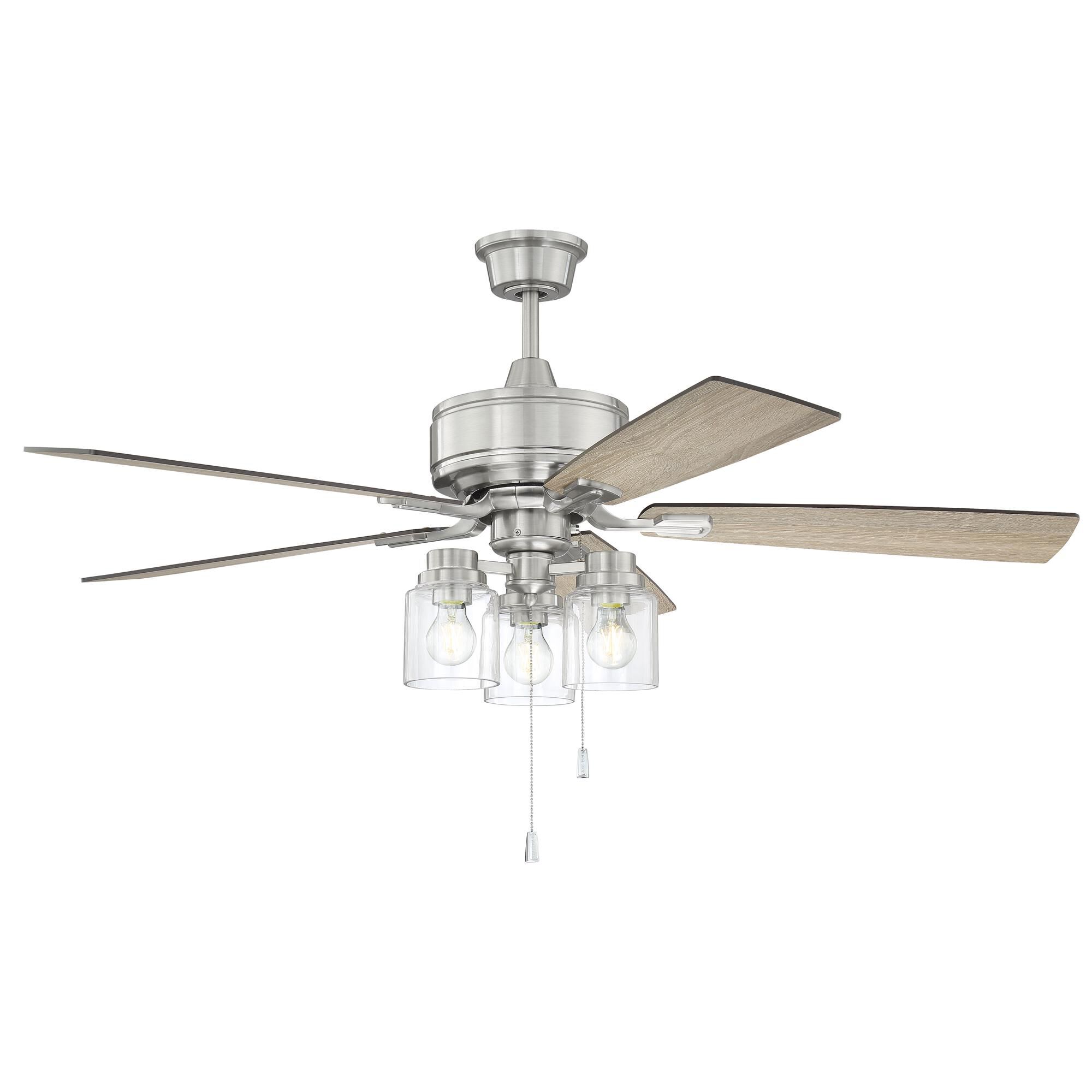Kate 52 Inch Ceiling Fan with Light Kit,