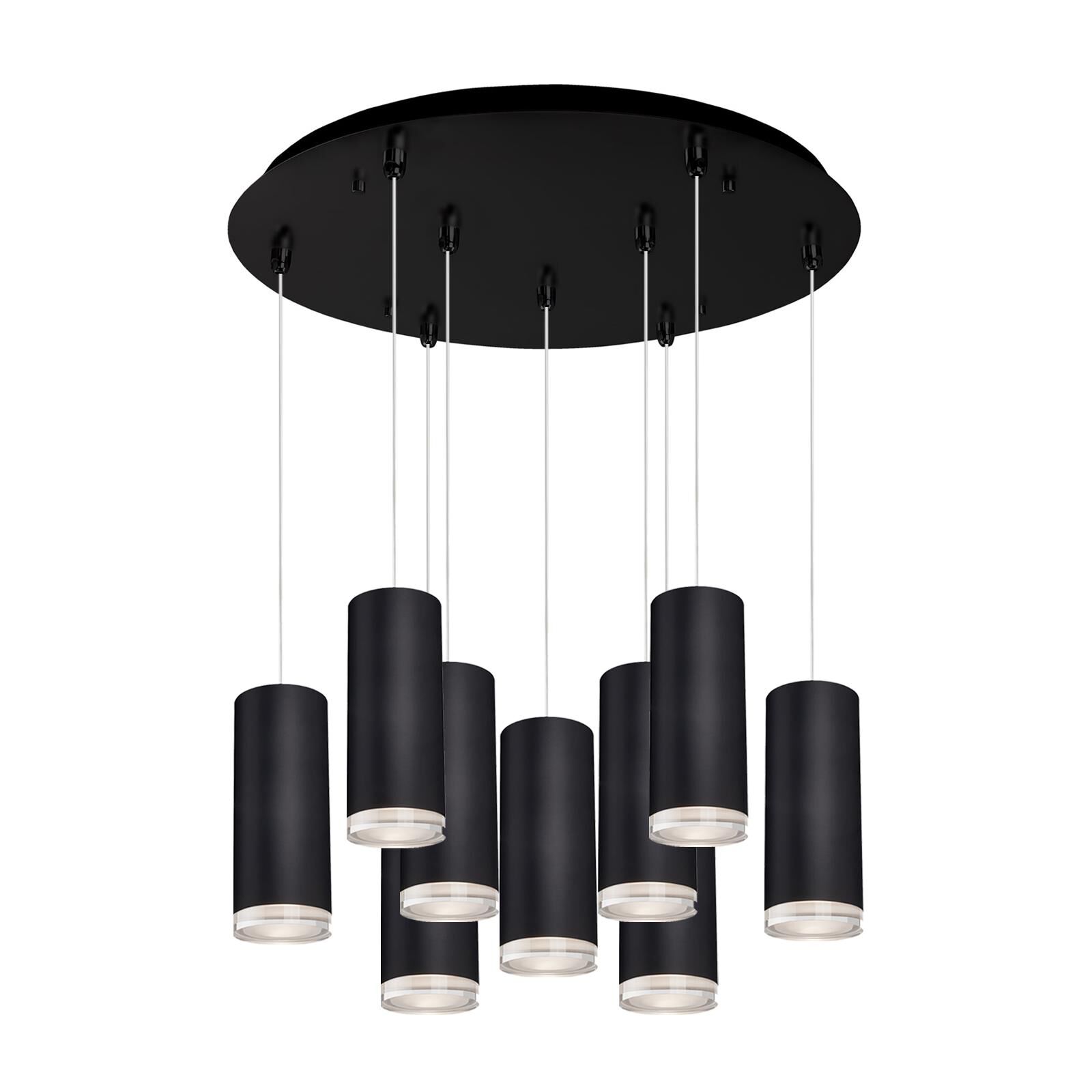 Shown in Black finish