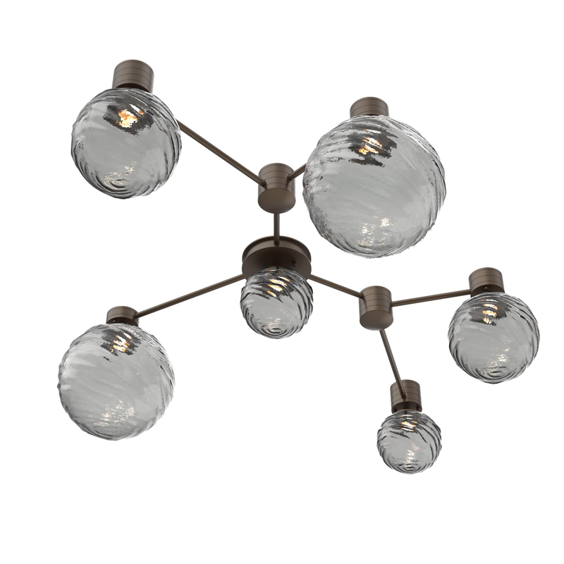 Levi Wilson Gaia 40 Inch Semi Flush Mount by Hammerton Studio