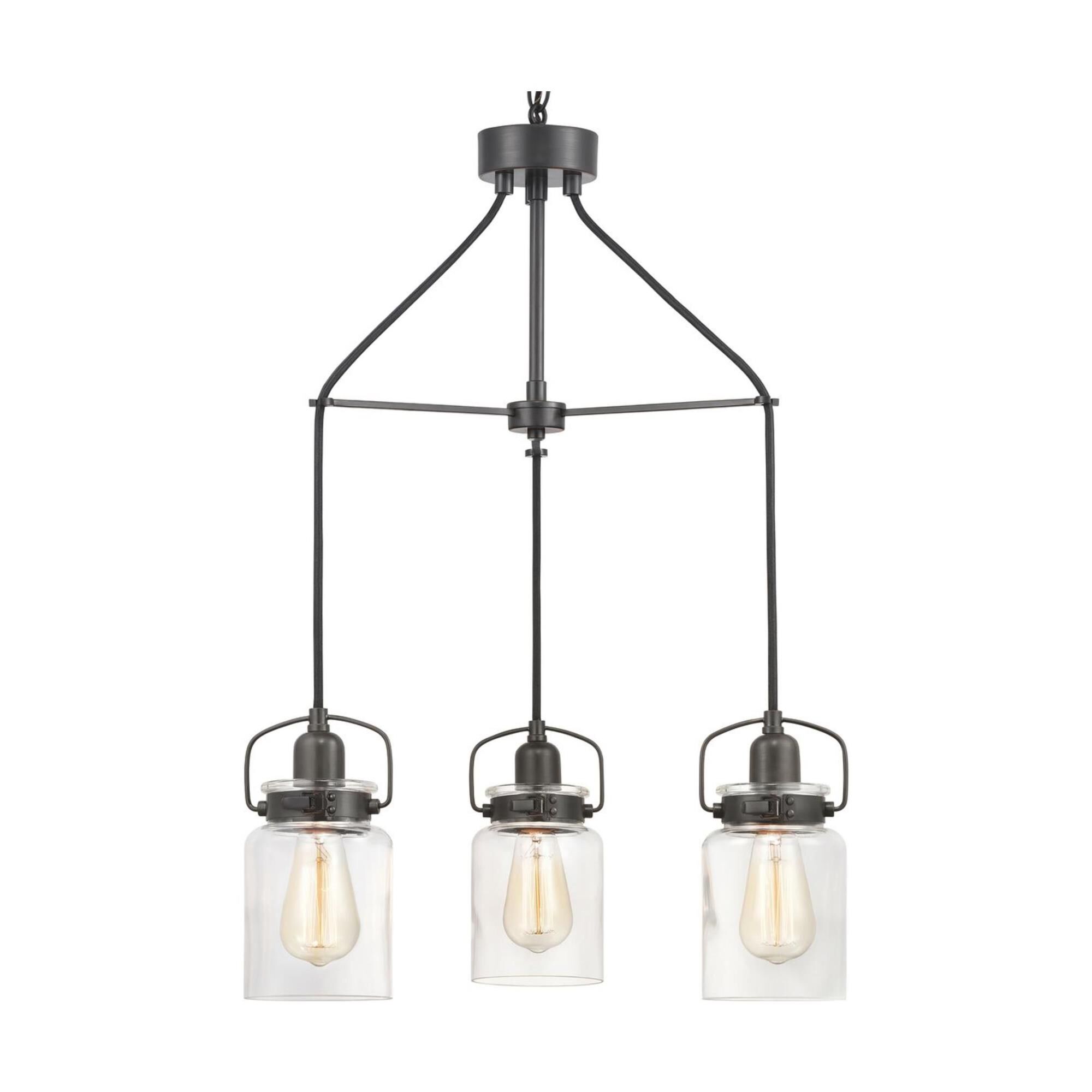 Calhoun 22 Inch 3 Light Chandelier by Progress Lighting