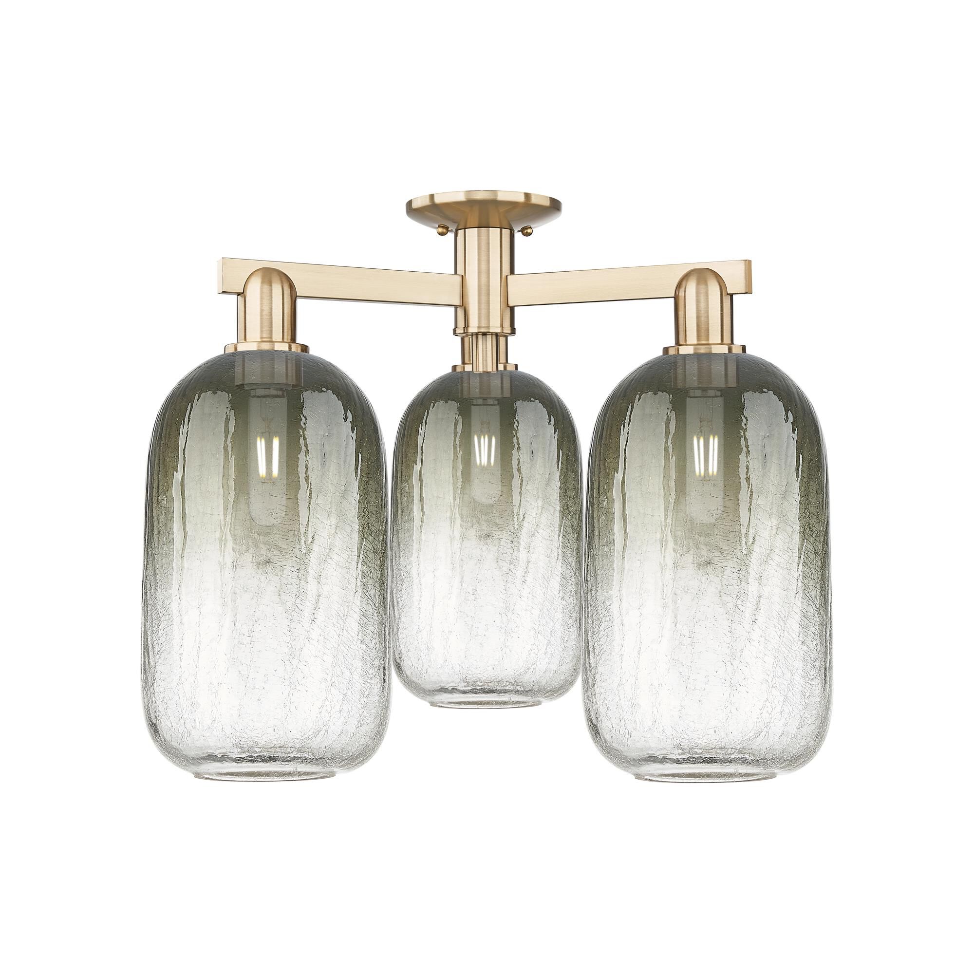 Bruno Marashlian Brookhaven Cloche 25 Inch Semi Flush Mount by Innovations Lighting