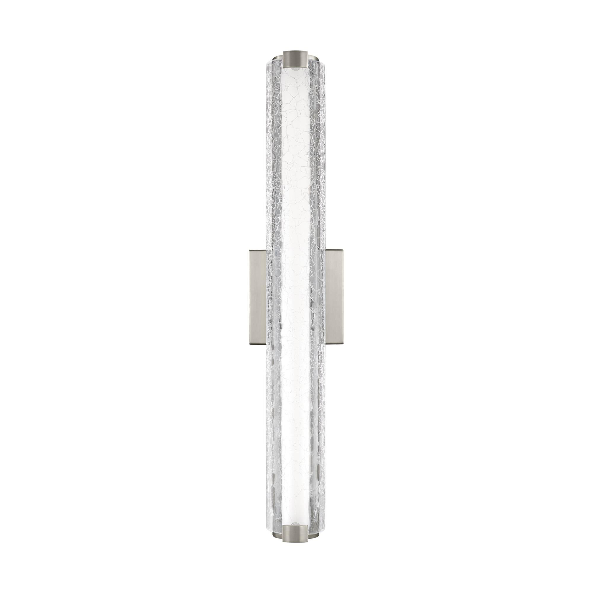 Shown in Satin Nickel finish and Acrylic glass