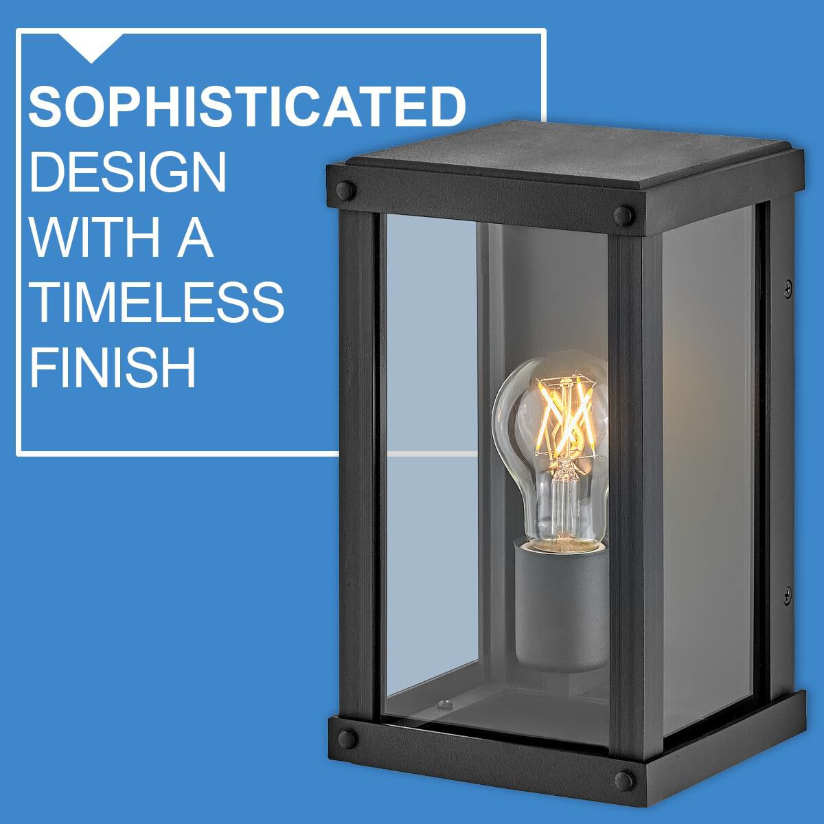 Hinkley Lighting Beckham 10 Inch Tall LED Outdoor Wall Light