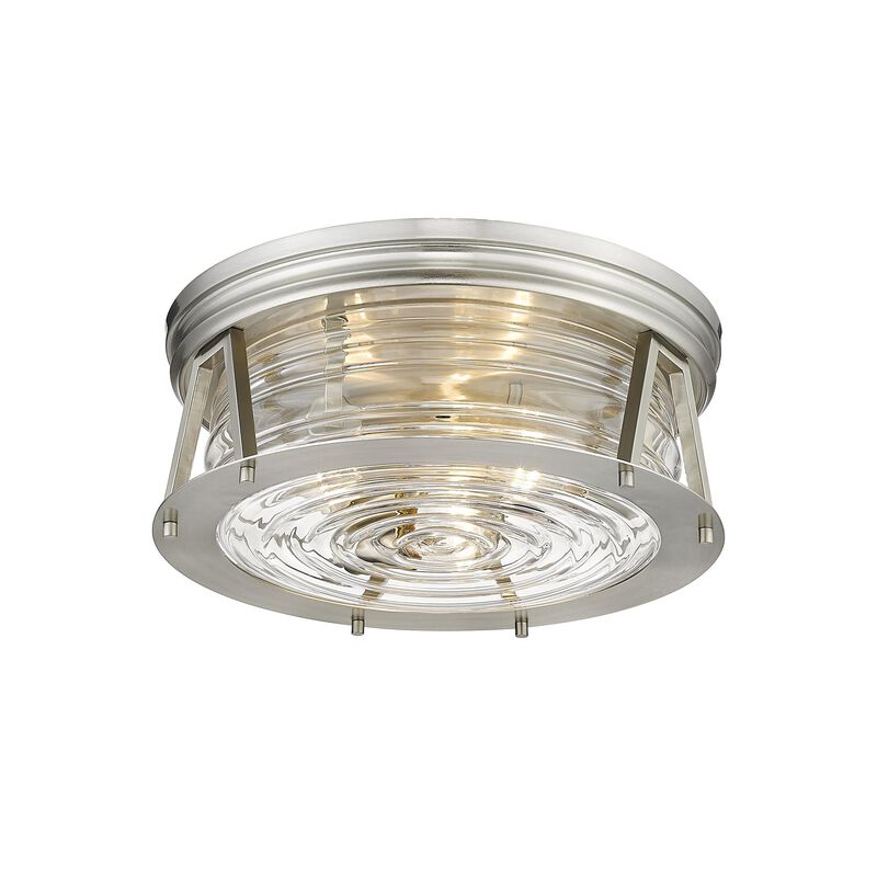 Cape Harbor 16 Inch 3 Light Flush Mount by Z-Lite