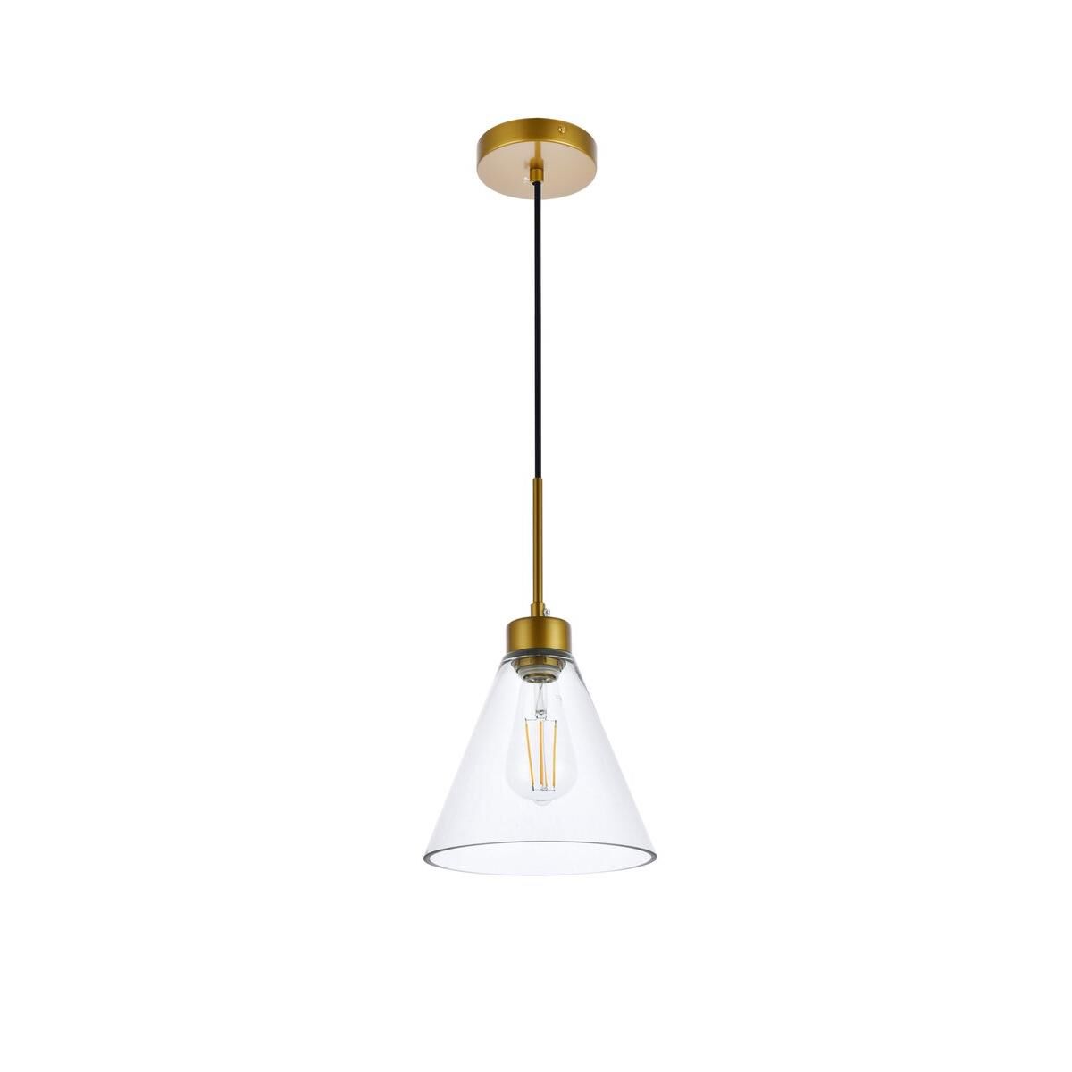 Elegant Lighting Mera 7 Inch Mini Pendant