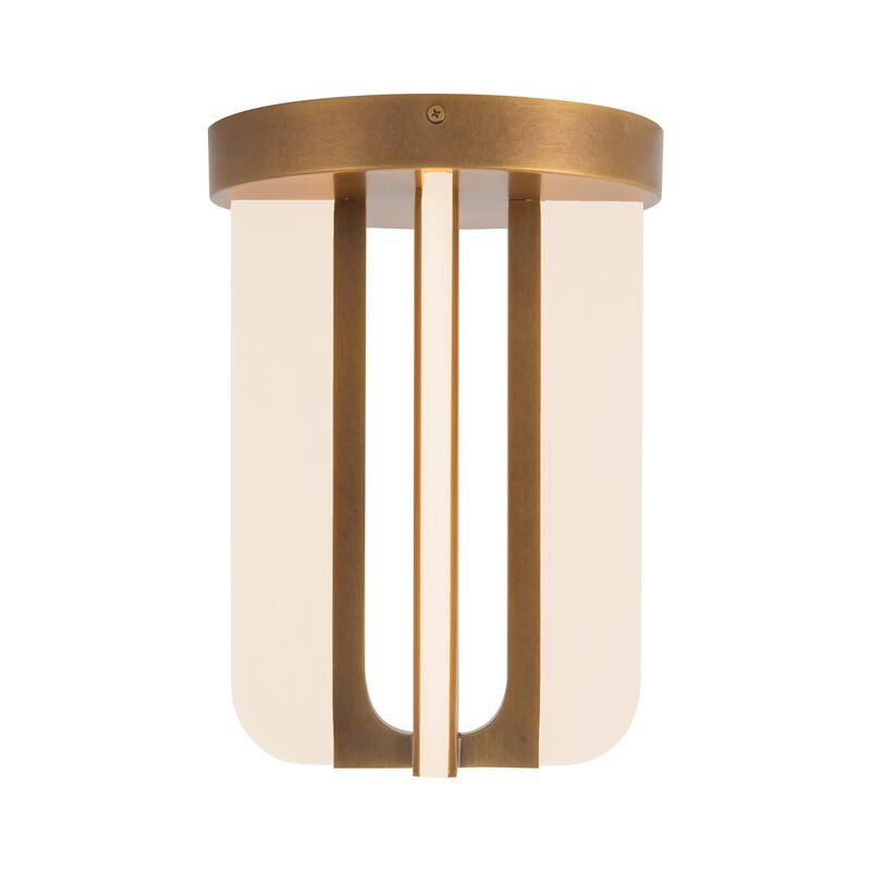 Elisa Carlucci Anders 8 Inch Semi Flush Mount by Alora Lighting
