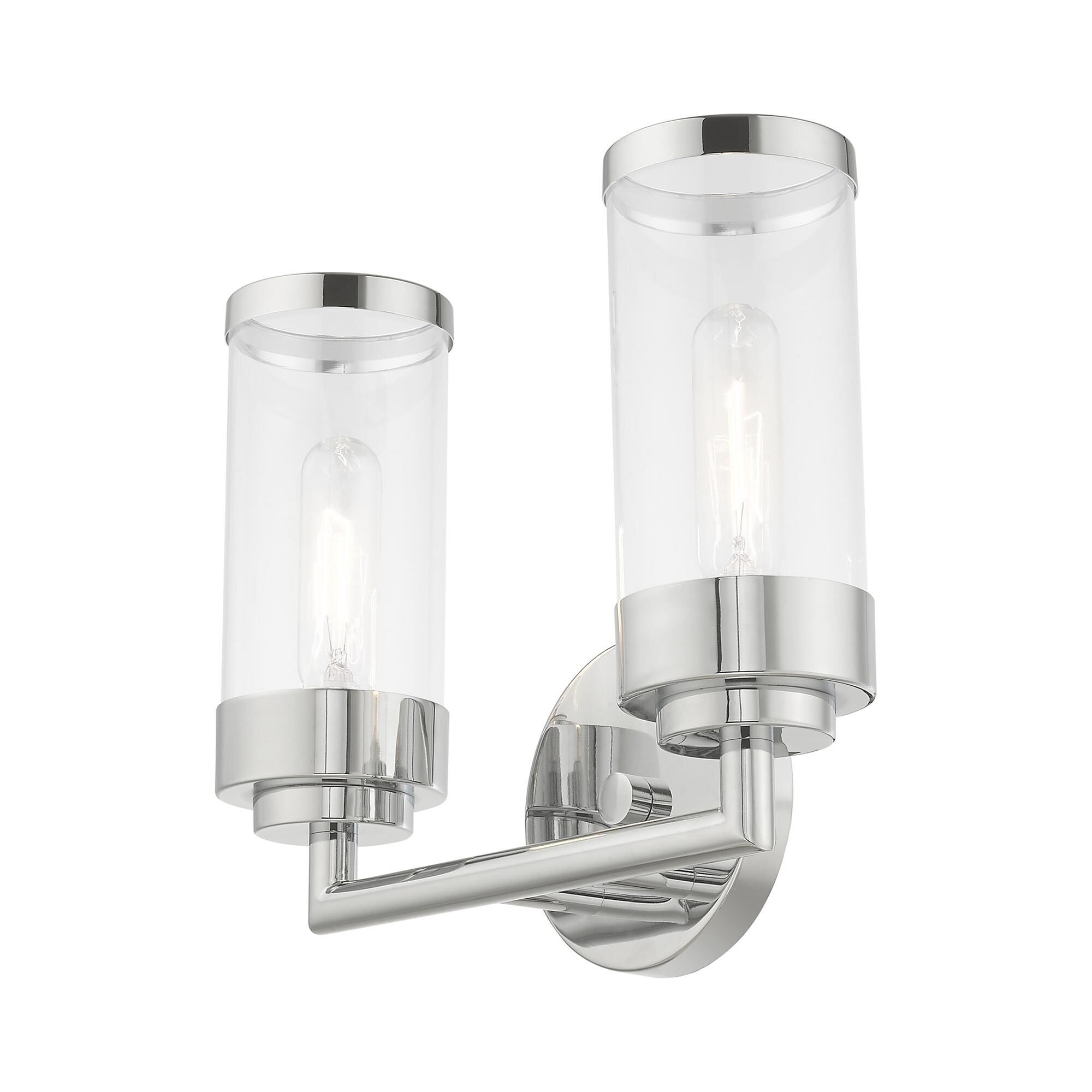 Hillcrest 12 Inch 2 Light Bath Vanity Light by Livex Lighting