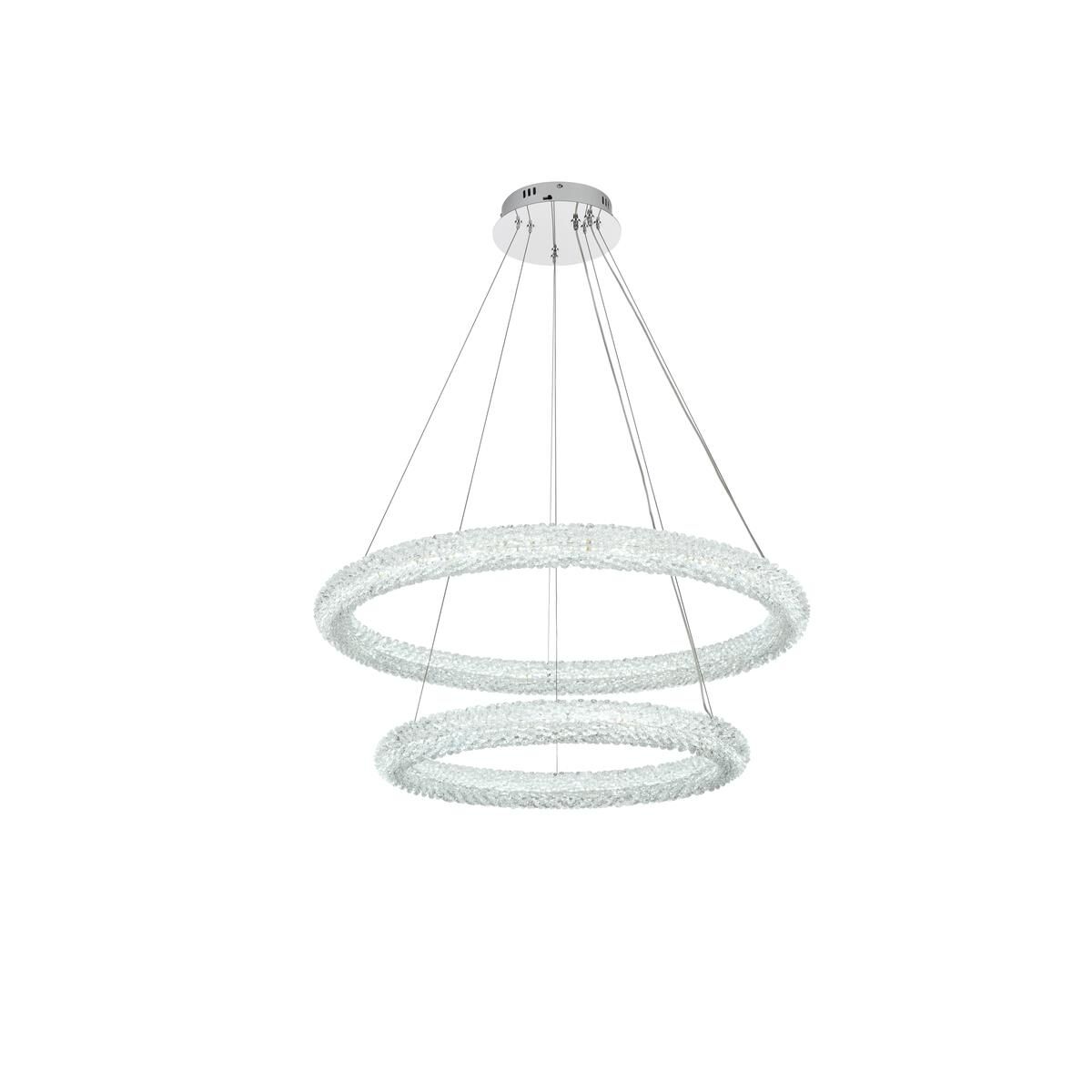 Bowen 32 Inch Chandelier by Elegant Lighting