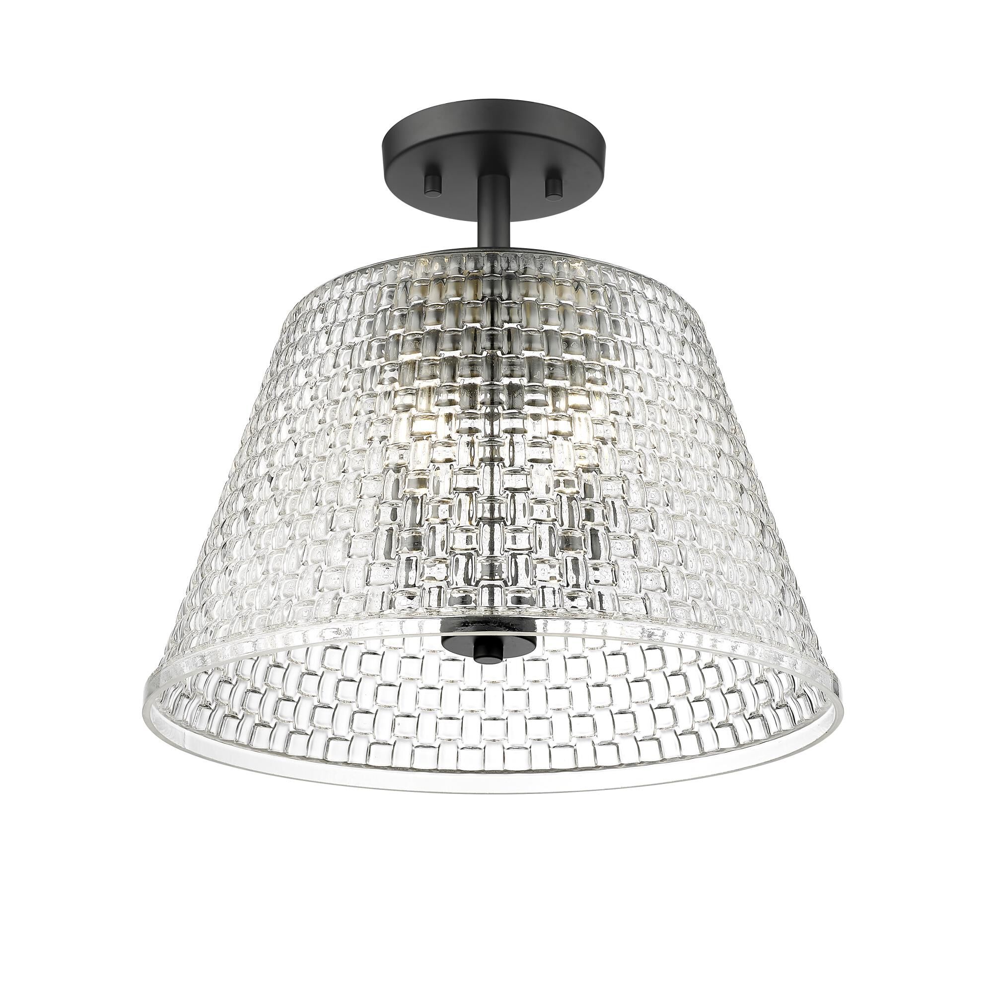 Saben 15 Inch Semi Flush Mount by Millenium Lighting