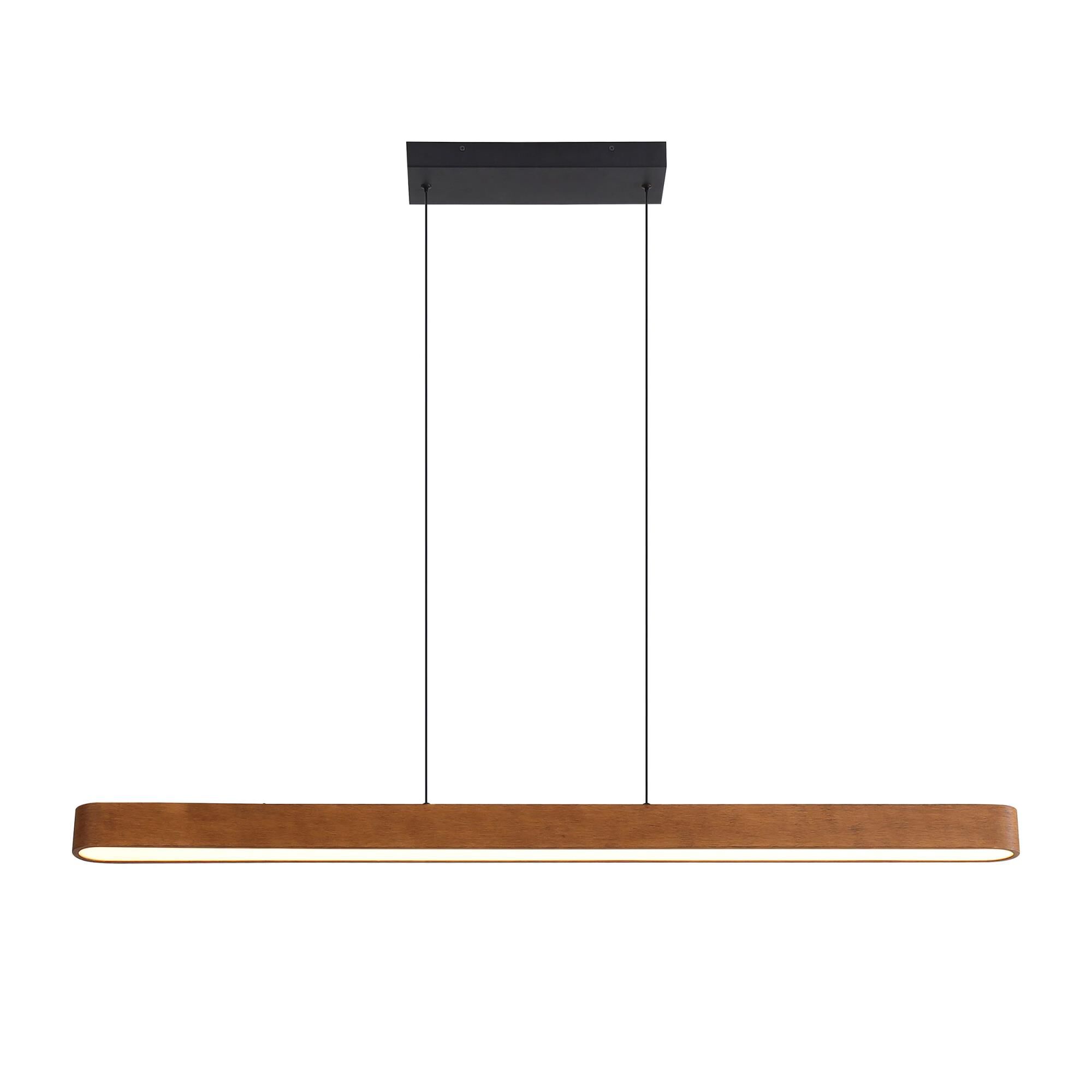 Ondulada 47 Inch Linear Suspension Light by Golden Lighting