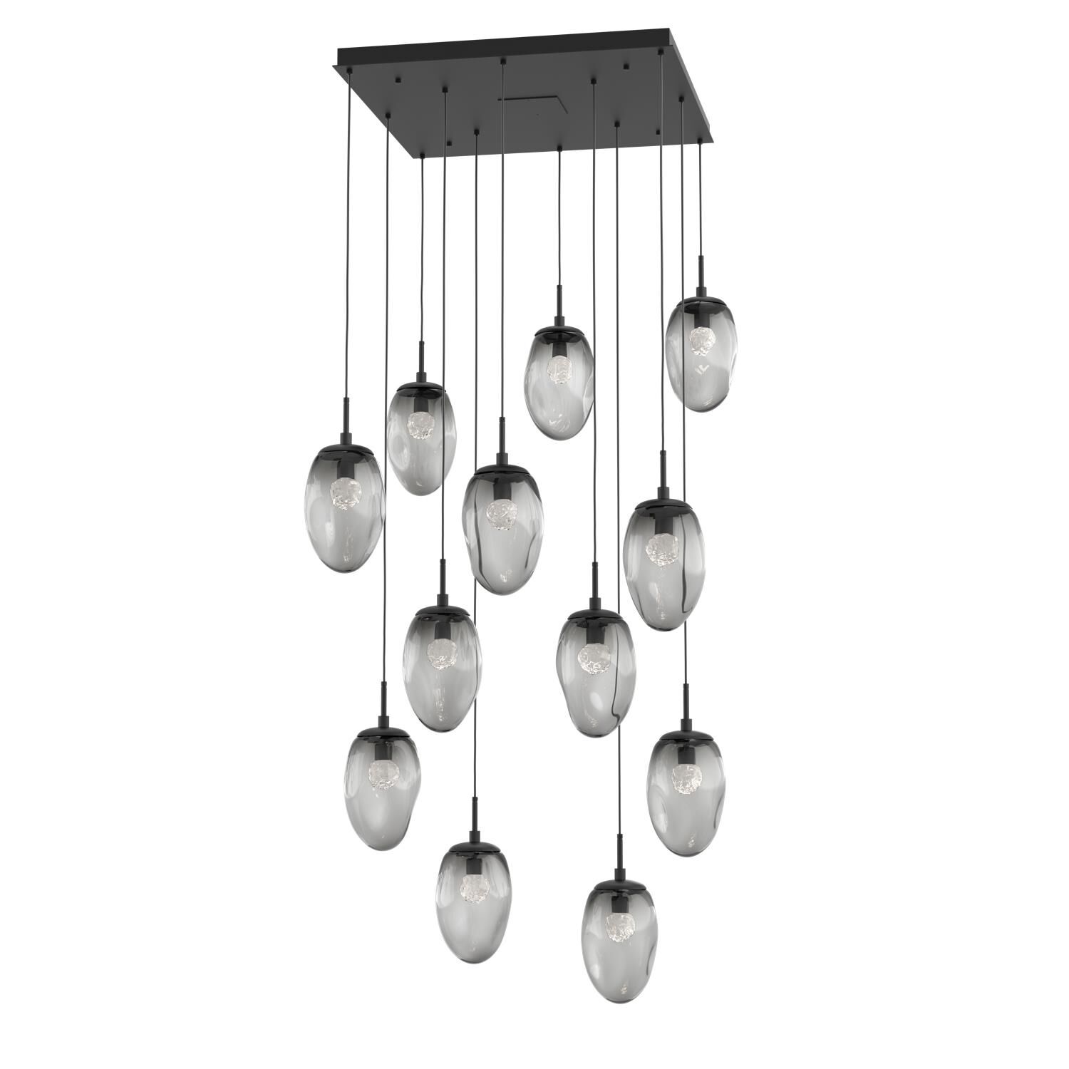 Levi Wilson Nebula 38 Inch 12 Light LED Multi Light Pendant by Hammerton Studio