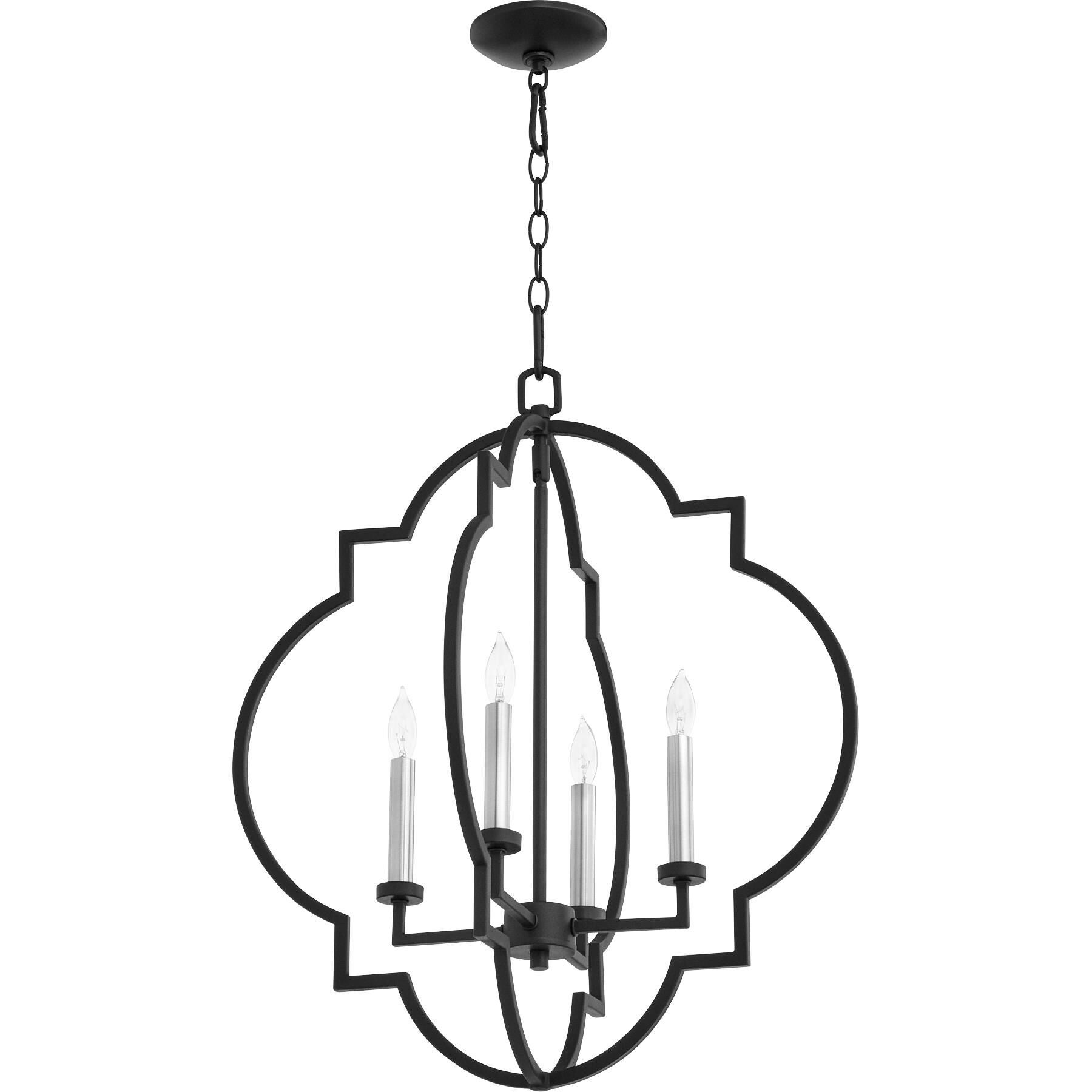 Dublin 21 Inch 4 Light Mini Chandelier by Quorum International