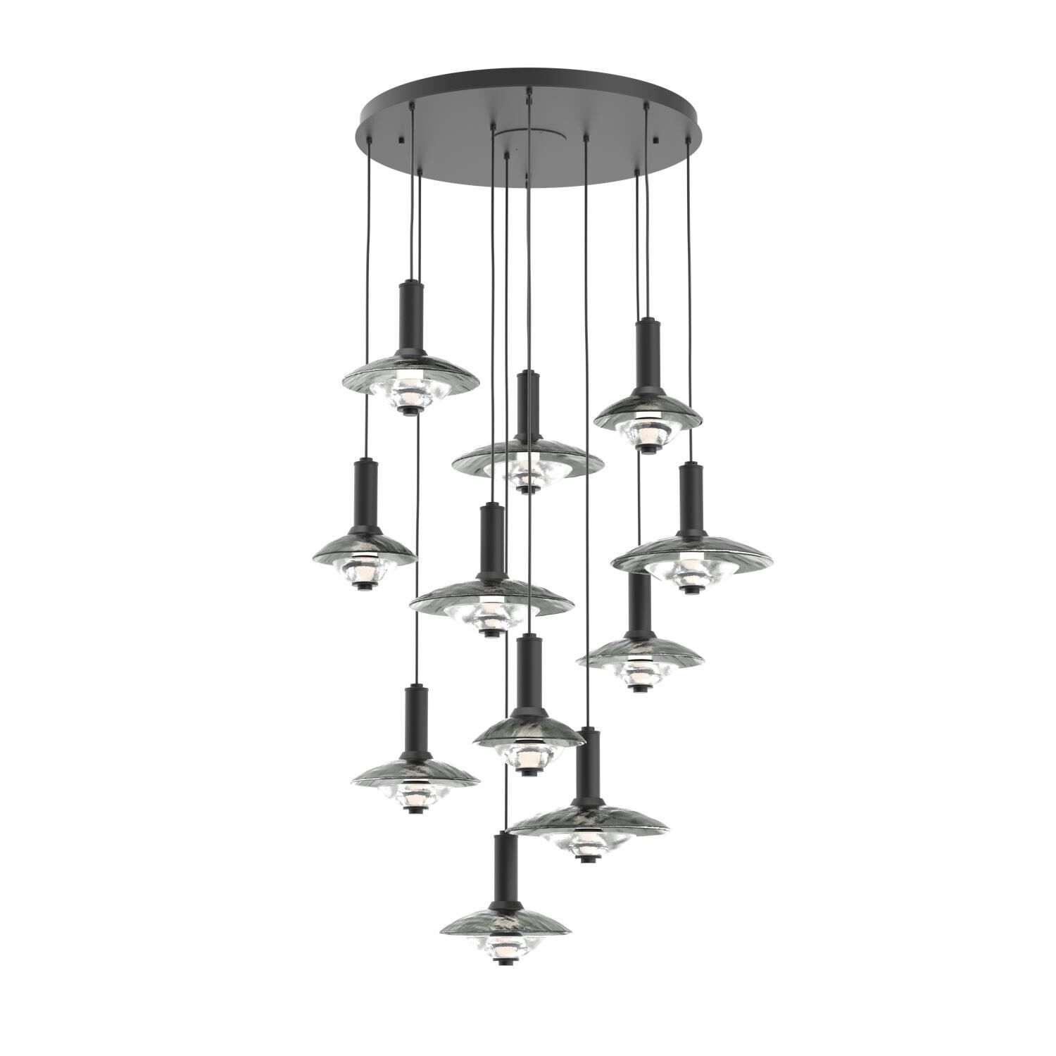 Levi Wilson Cirrus 44 Inch Multi Light Pendant by Hammerton Studio