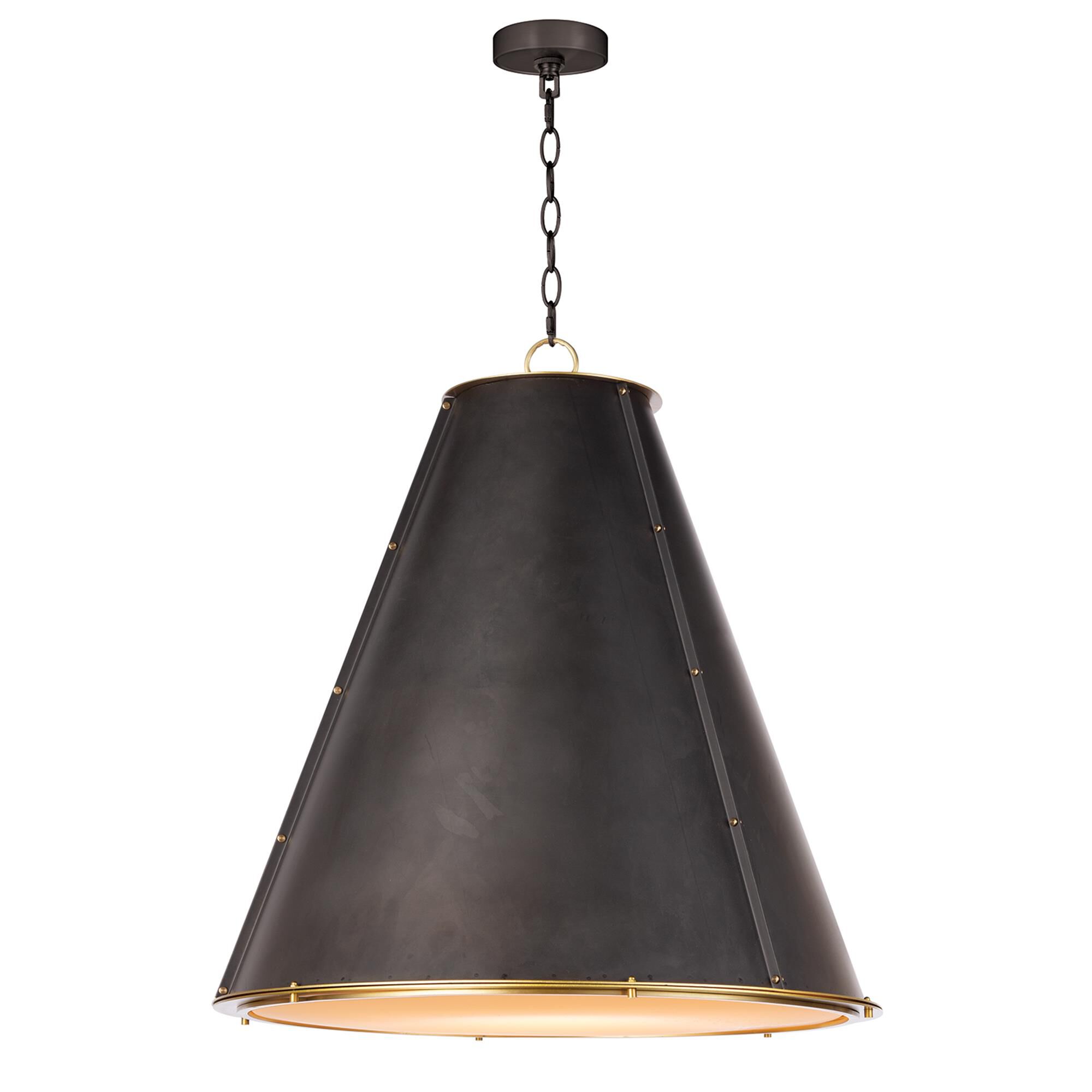 Shown in Blackened Brass finish