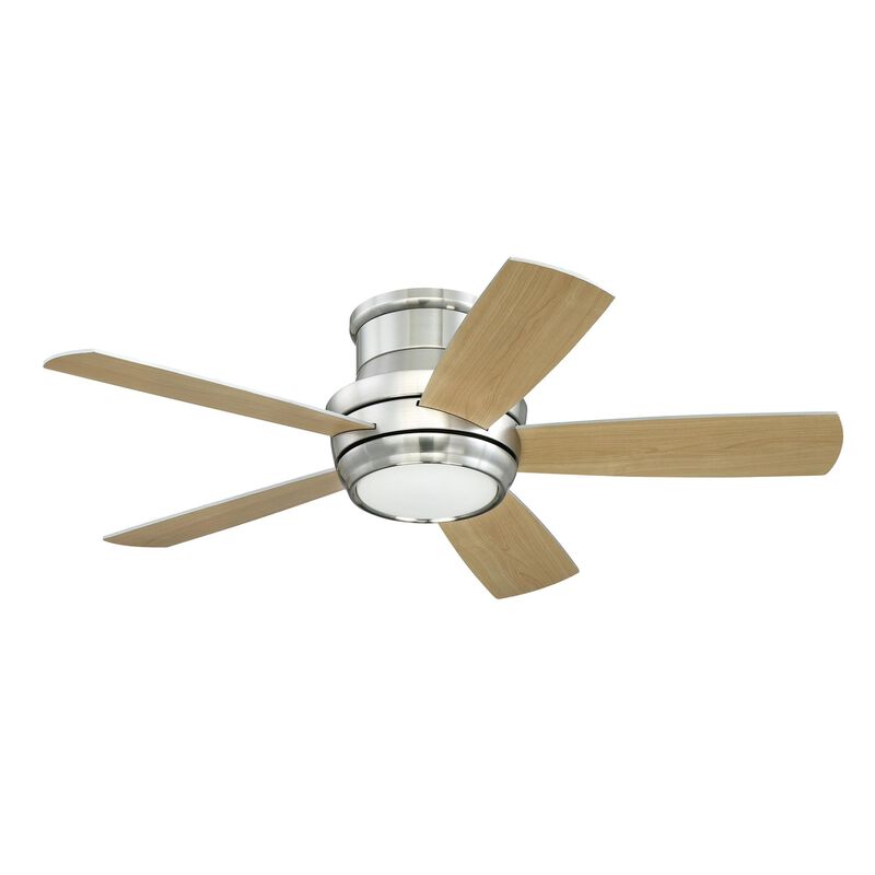 Tempo Hugger 44 Inch Ceiling Fan with Light Kit by Craftmade