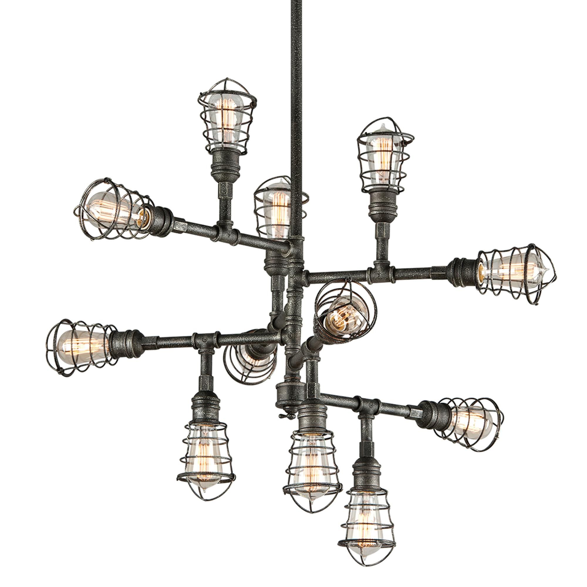 Conduit 34.25 Inch Chandelier,