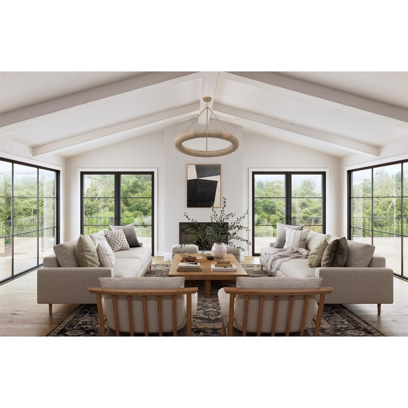 Oakley Medium Chandelier by Crystorama