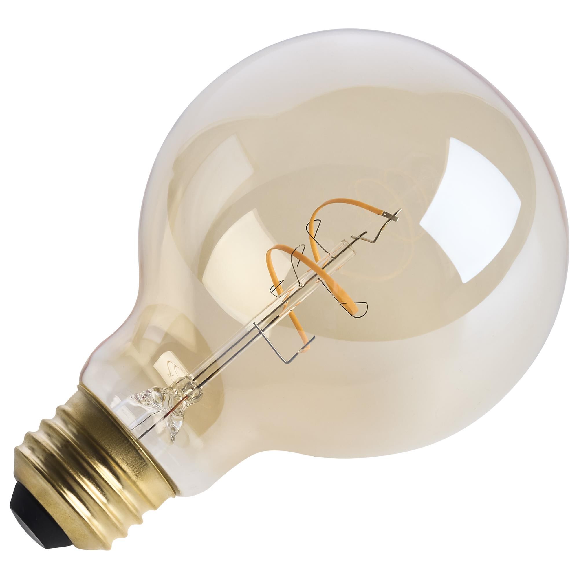 Dimmable 4 Watt 2000K G25 LED Light Bulb by Satco