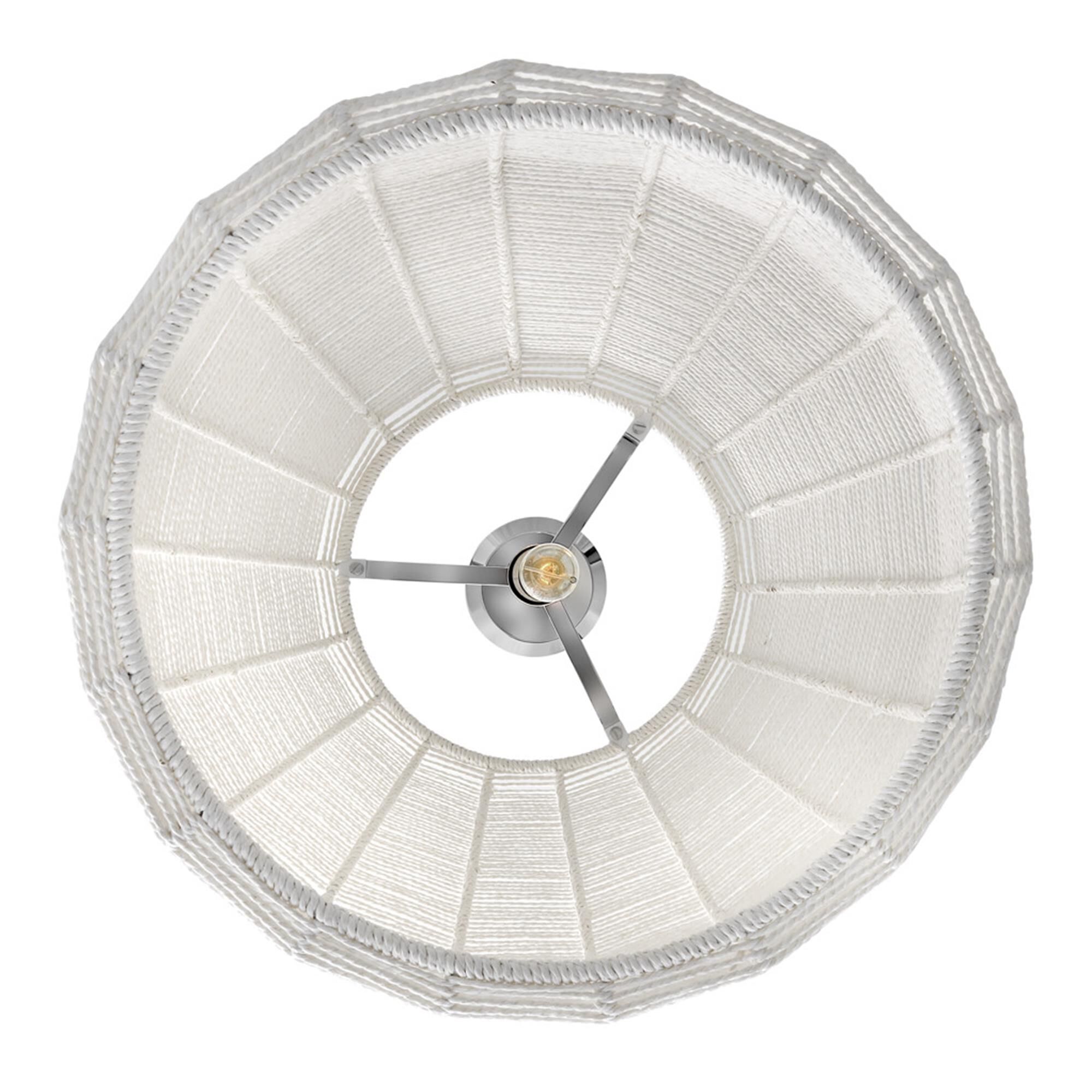 Shown in Polished Chrome finish and Natural shade