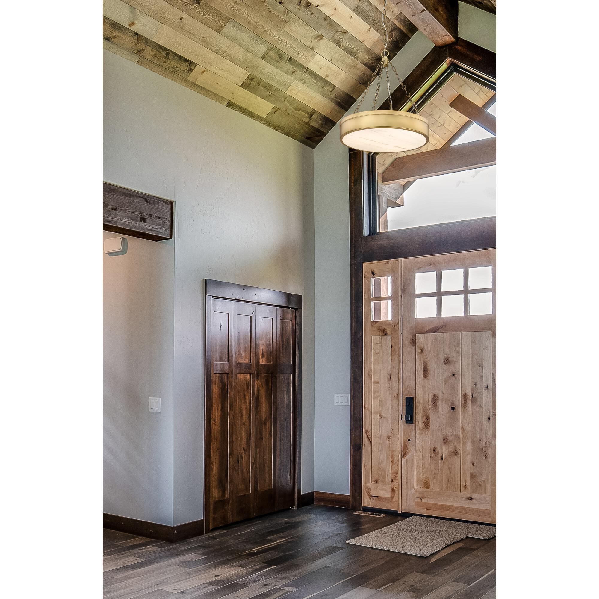 Anders 22 Inch 3 Light LED Mini Chandelier by Z-Lite