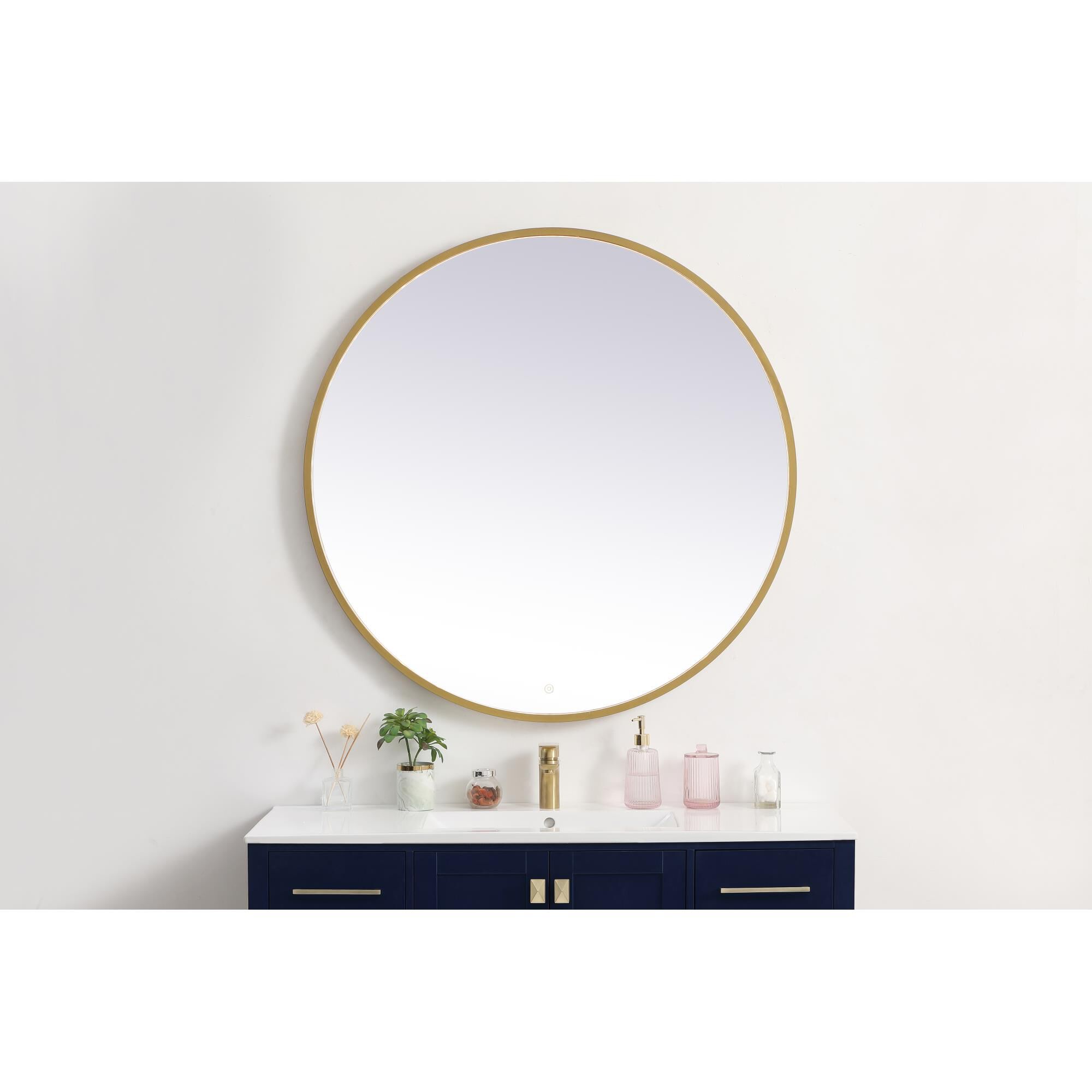 Pier LED Lighted Mirror by Elegant Decor