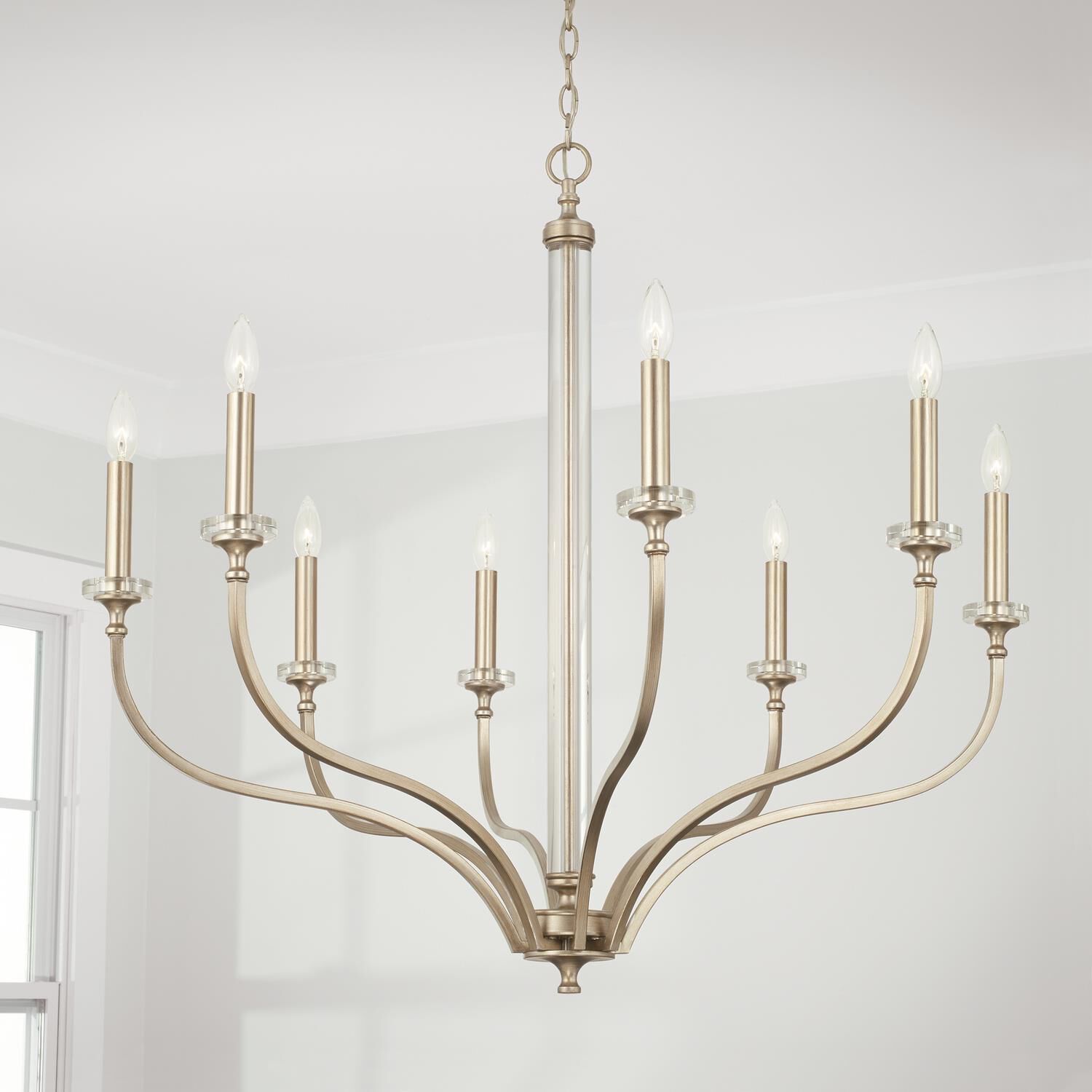 Breigh 38 Inch 8 Light Chandelier by Capital Lighting Fixture Company