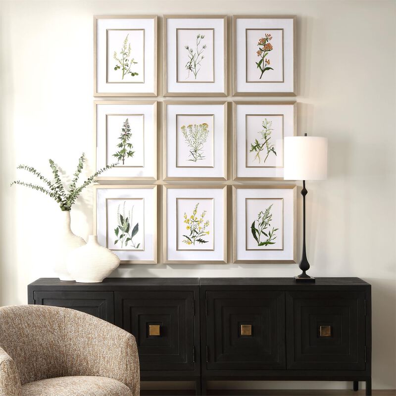Grace Feyock Botanical Flowers 21 Inch Print by Uttermost