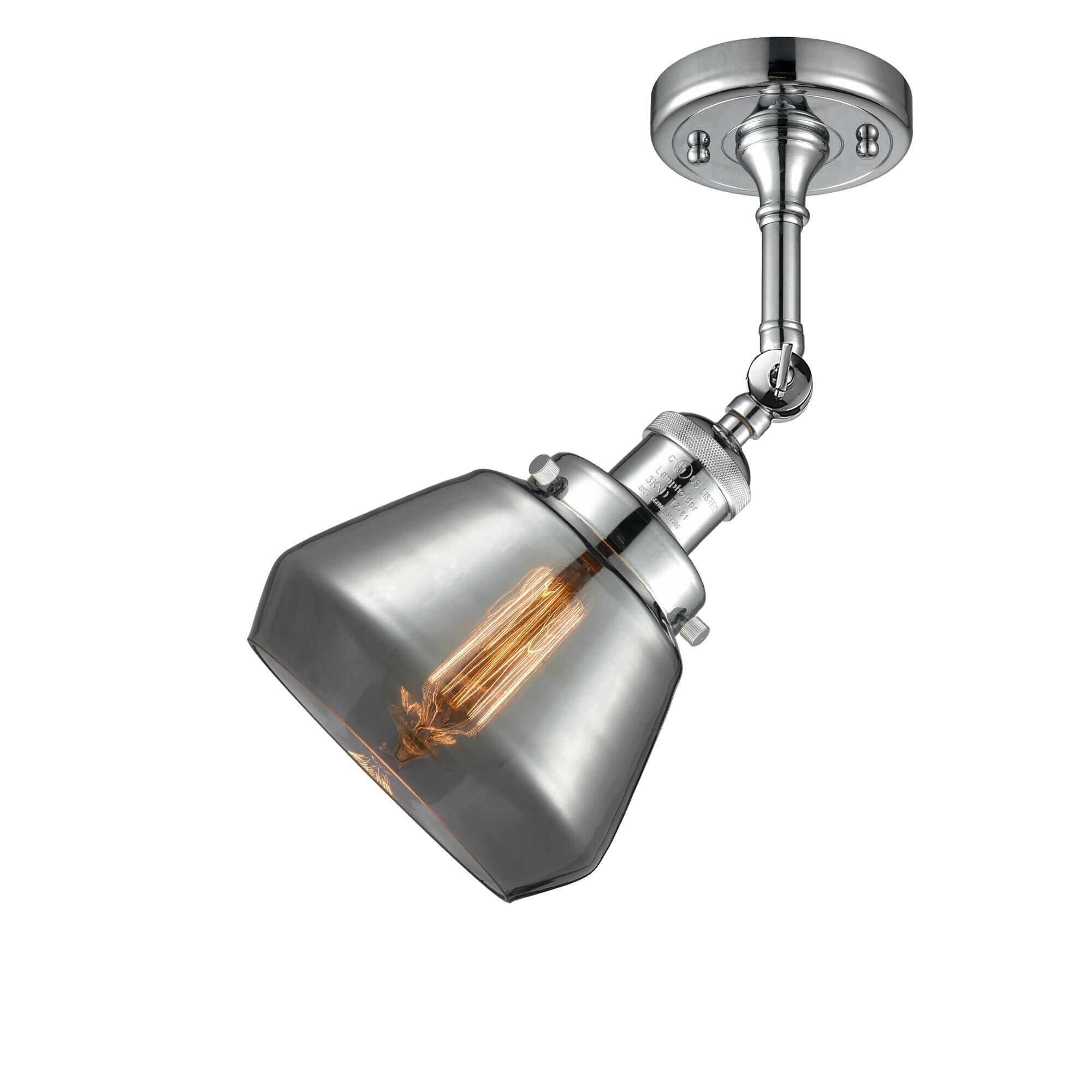 Bruno Marashlian Fulton 7 Inch 1 Light Semi Flush Mount by Innovations Lighting