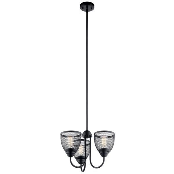 Voclain 18 Inch 3 Light Mini Chandelier by Kichler Lighting