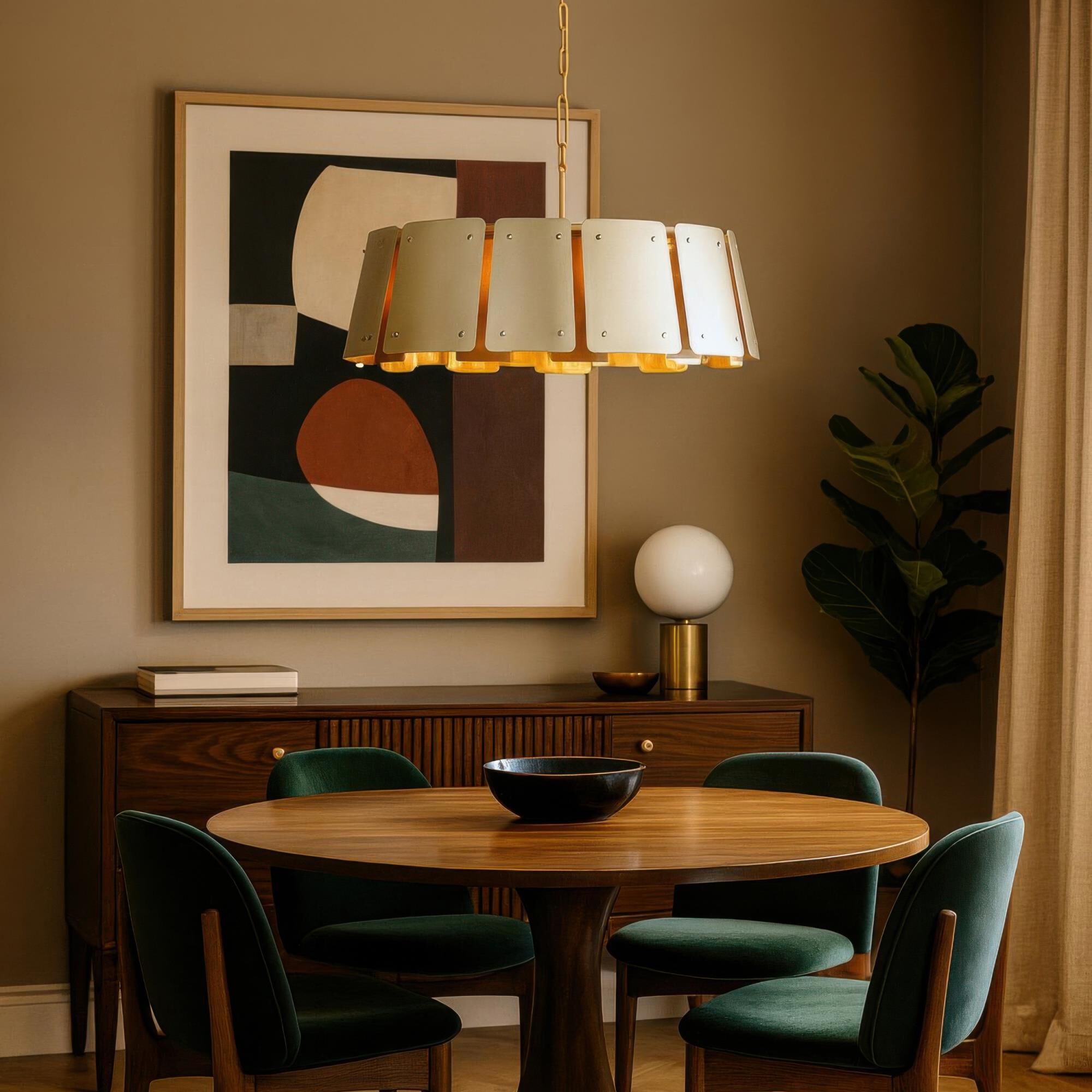 Ron Henderson Peep Show 32 Inch Large Pendant by Varaluz