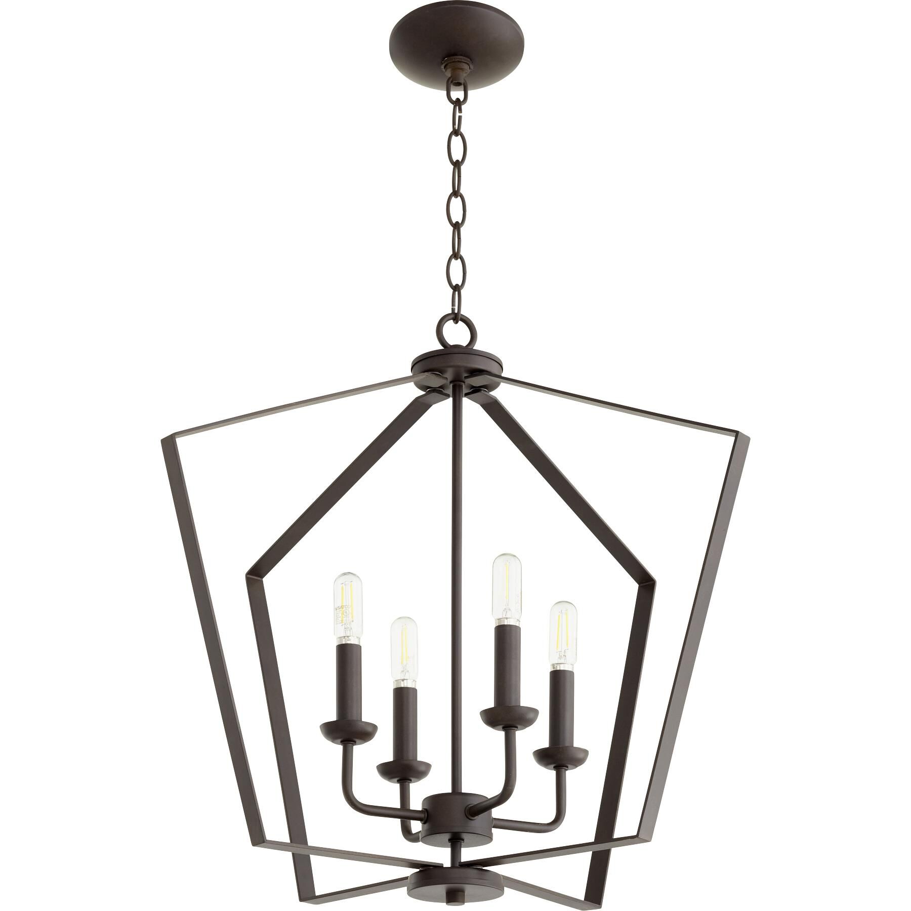23 Inch Cage Pendant by Quorum International