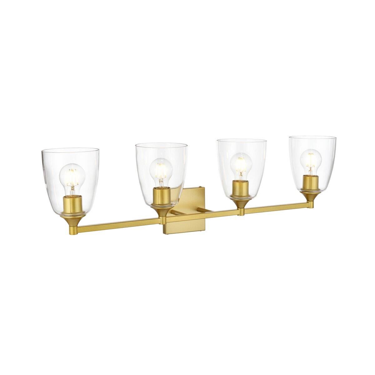 Gianni 32 Inch 4 Light Bath Vanity Light by Elegant Lighting