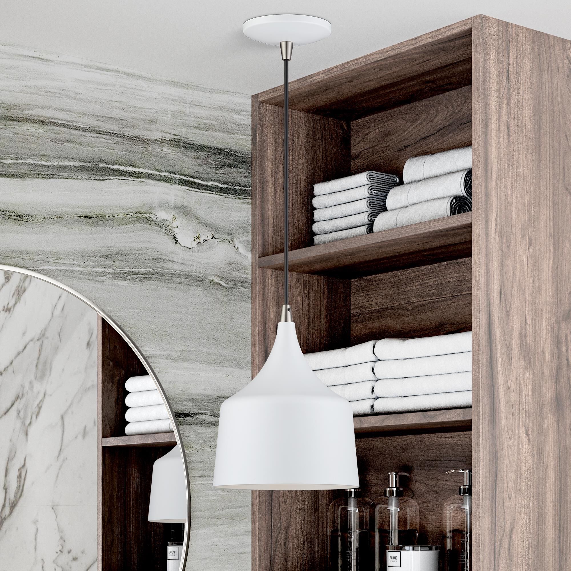 Bolita 8 Inch Mini Pendant by Livex Lighting