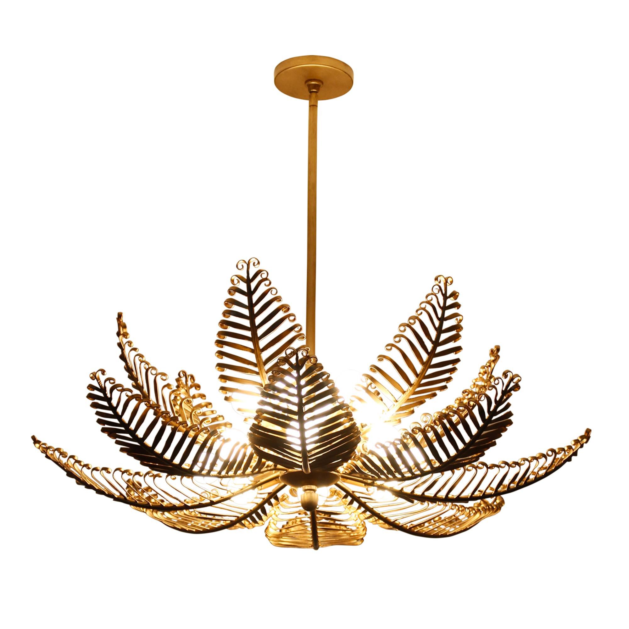 Fern 36 Inch Chandelier by Kalco Lighting