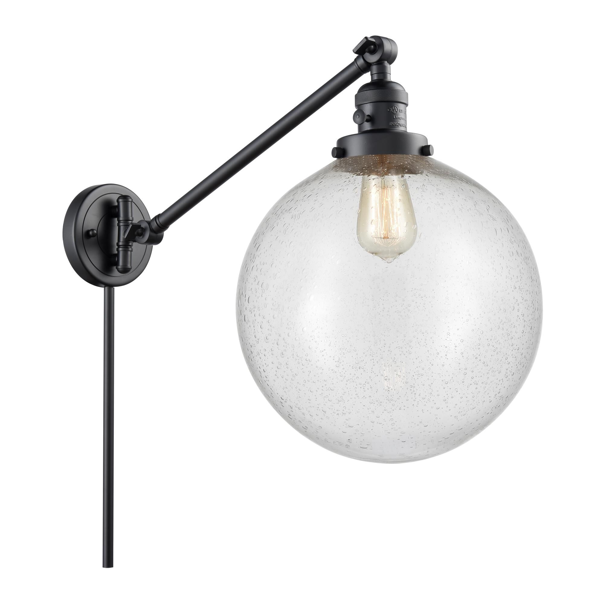 Bruno Marashlian XX-Large Beacon Wall Swing Lamp by Innovations Lighting