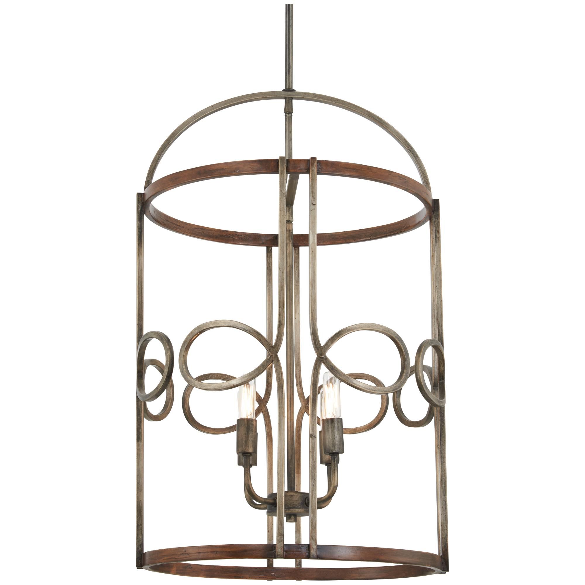 Shown in Aged Darkwood with Patina Silver finish