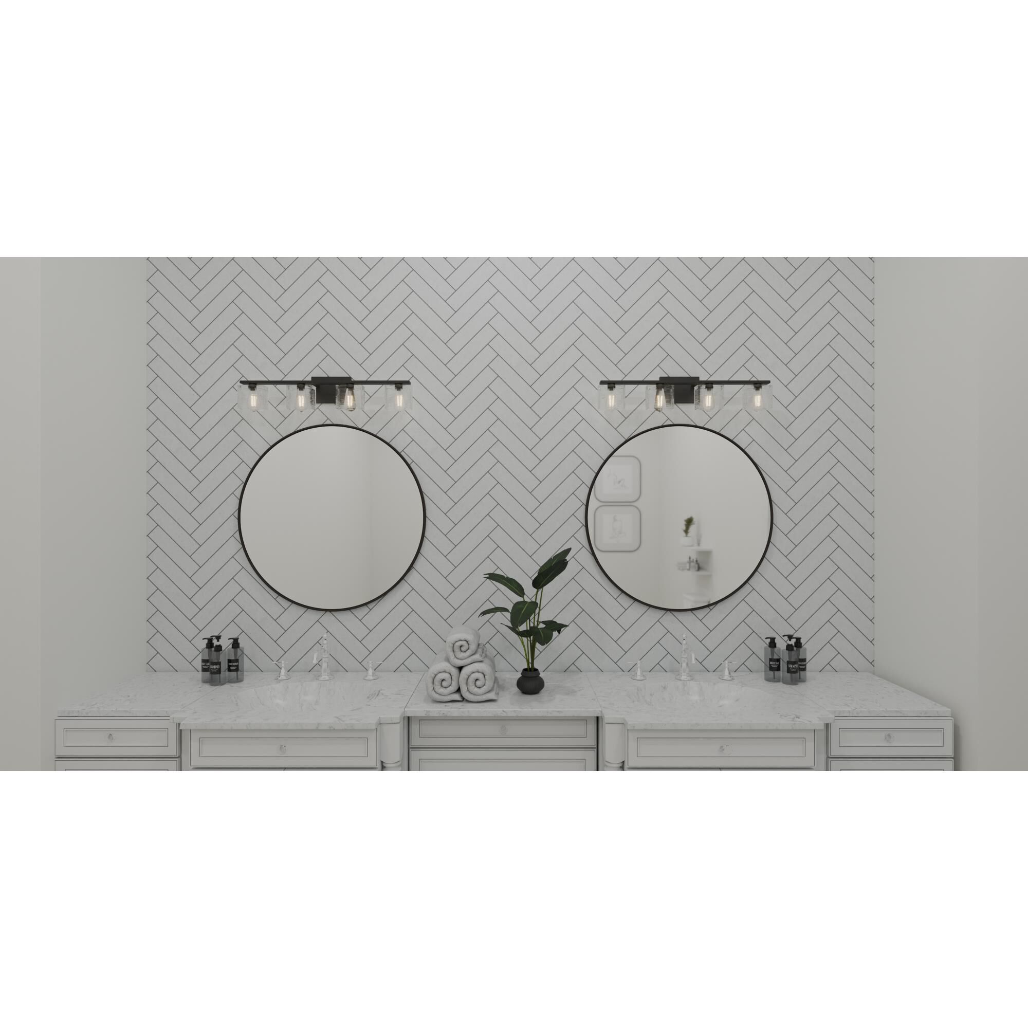 Westcap 32 Inch 4 Light Bath Vanity Light by Quoizel