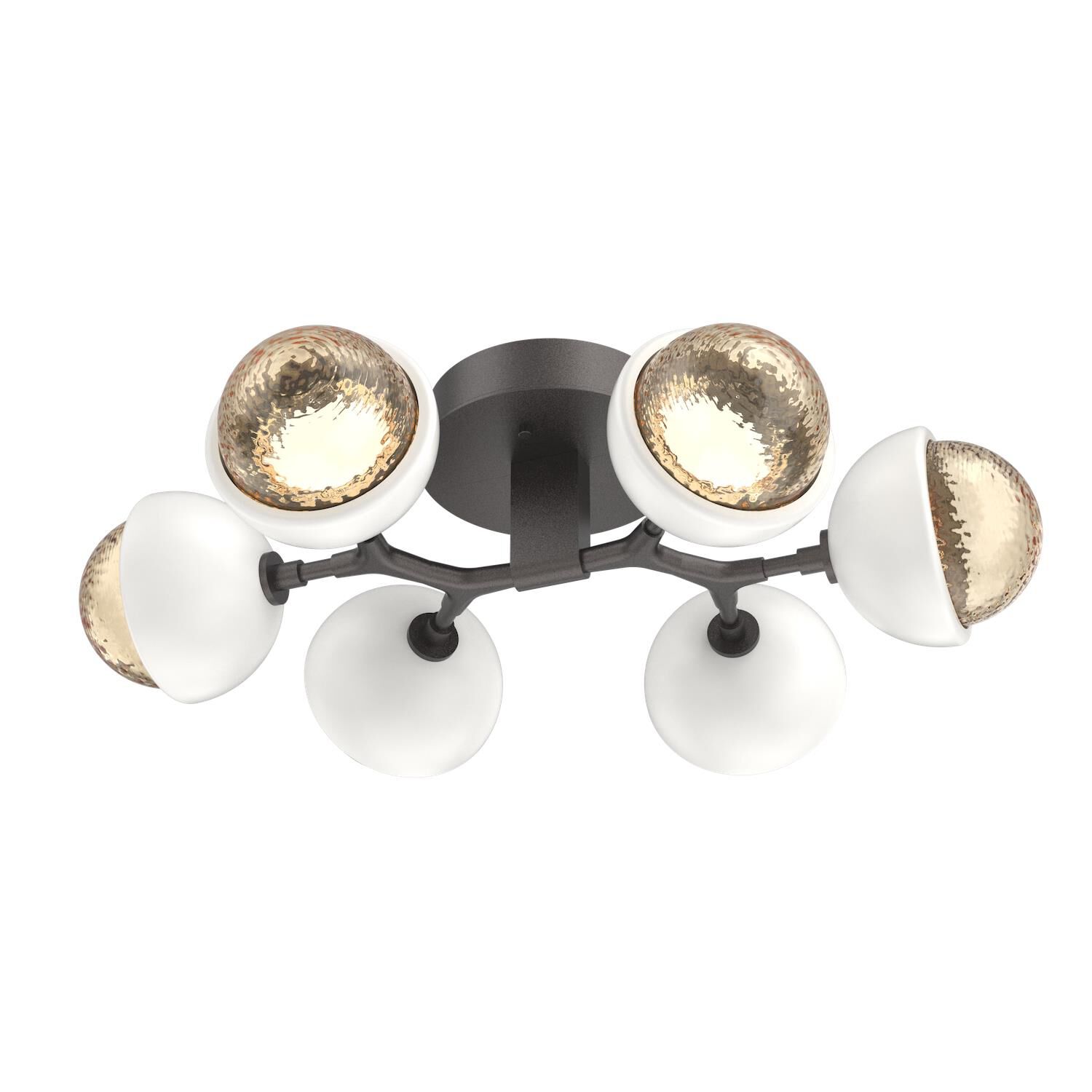 Levi Wilson Cabochon 27 Inch Flush Mount by Hammerton Studio