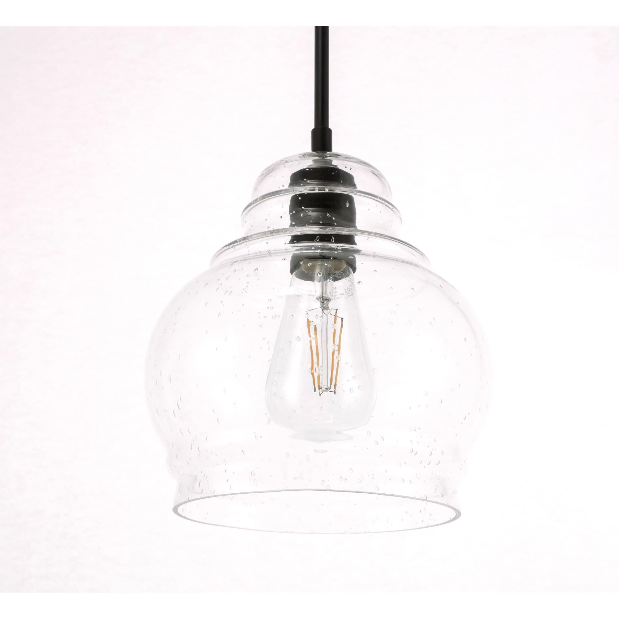 Pierce 8 Inch Mini Pendant by Elegant Lighting