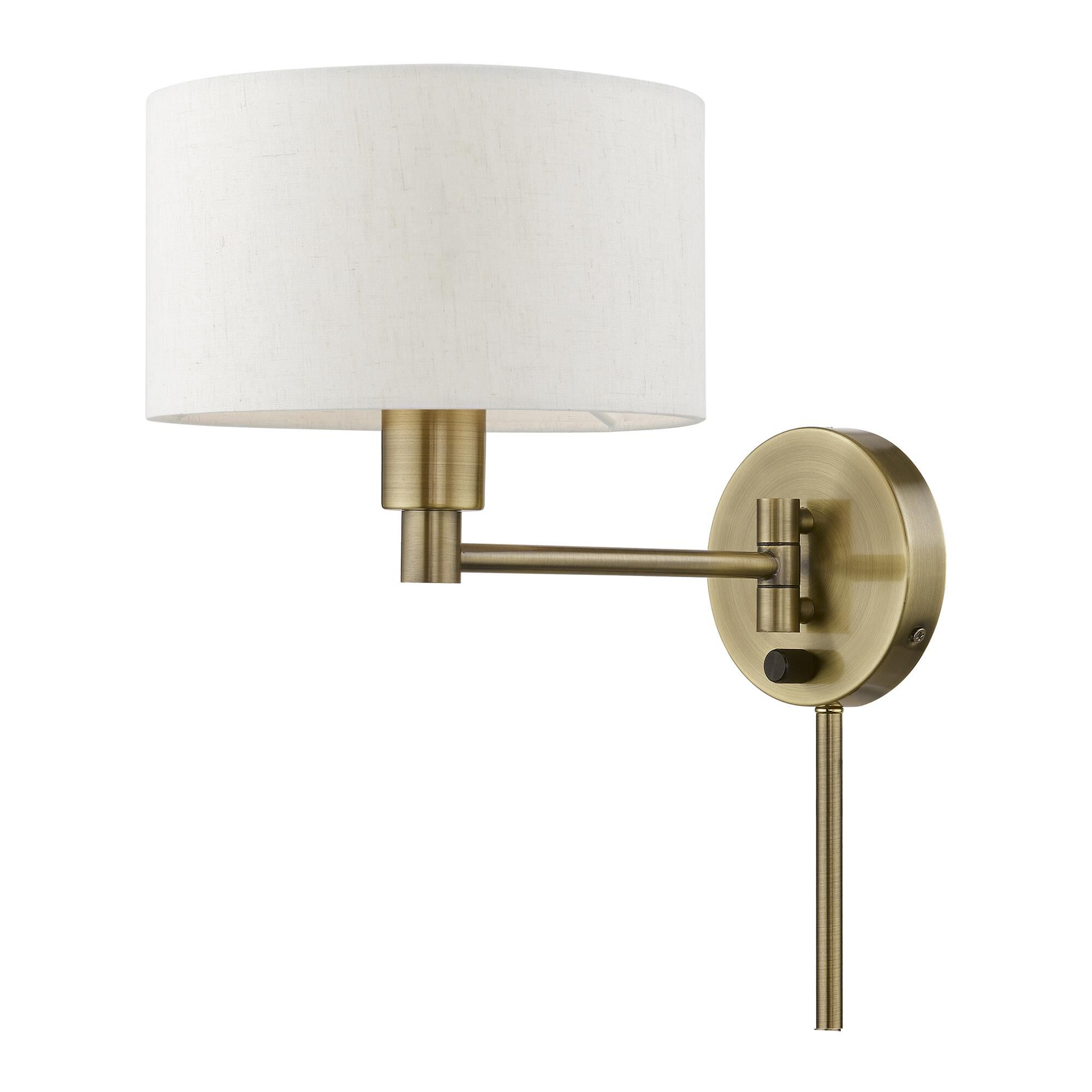 Swing 10 Inch Arm Wall Lamps Wall Swing Lamp by Livex Lighting