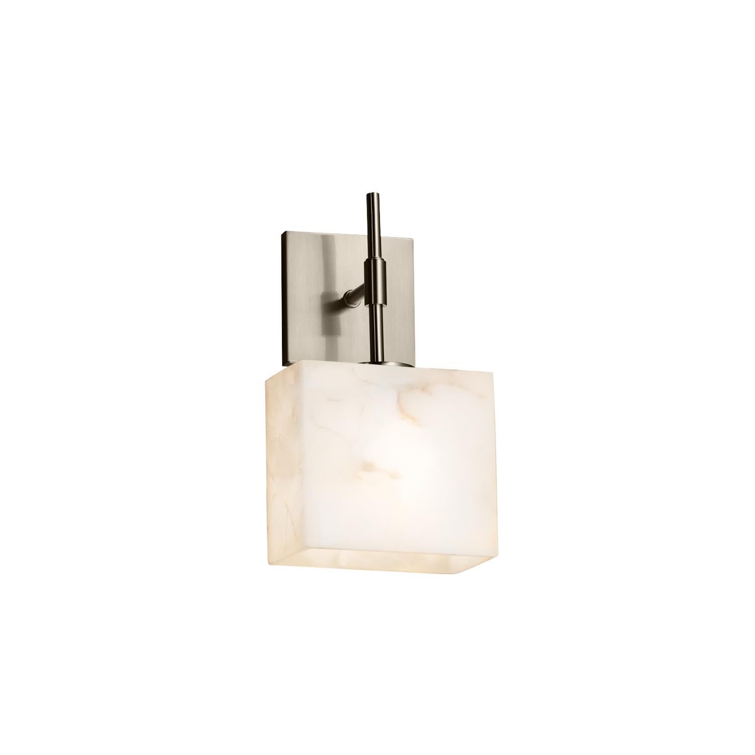 Justice Design Group Alabaster Rocks! 11 Inch Wall Sconce