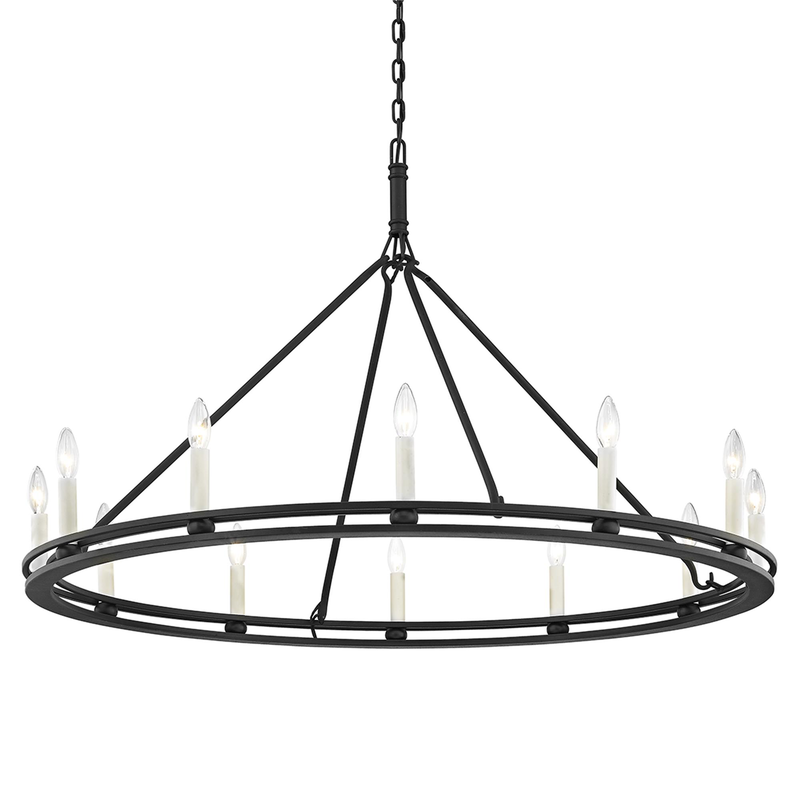 Sutton 44 Inch Chandelier by Troy Lighting