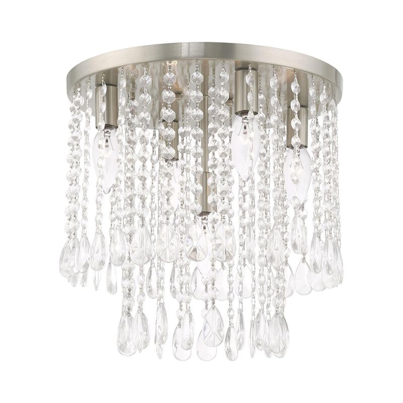 Elizabeth 5 Light Outdoor Flush Mount by Livex Lighting