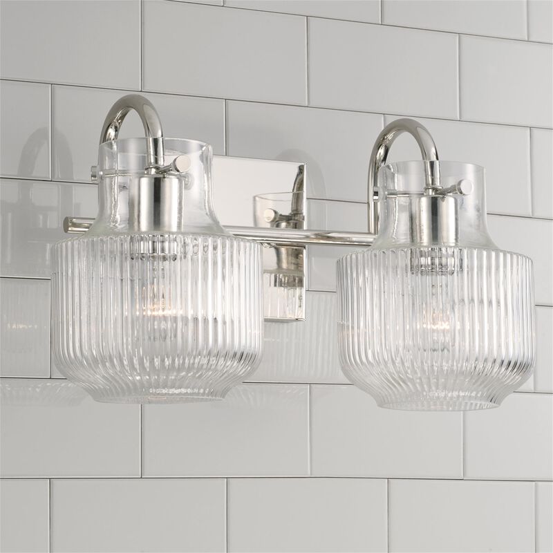 Nyla 15 Inch 2 Light Bath Vanity Light by Capital Lighting Fixture Company