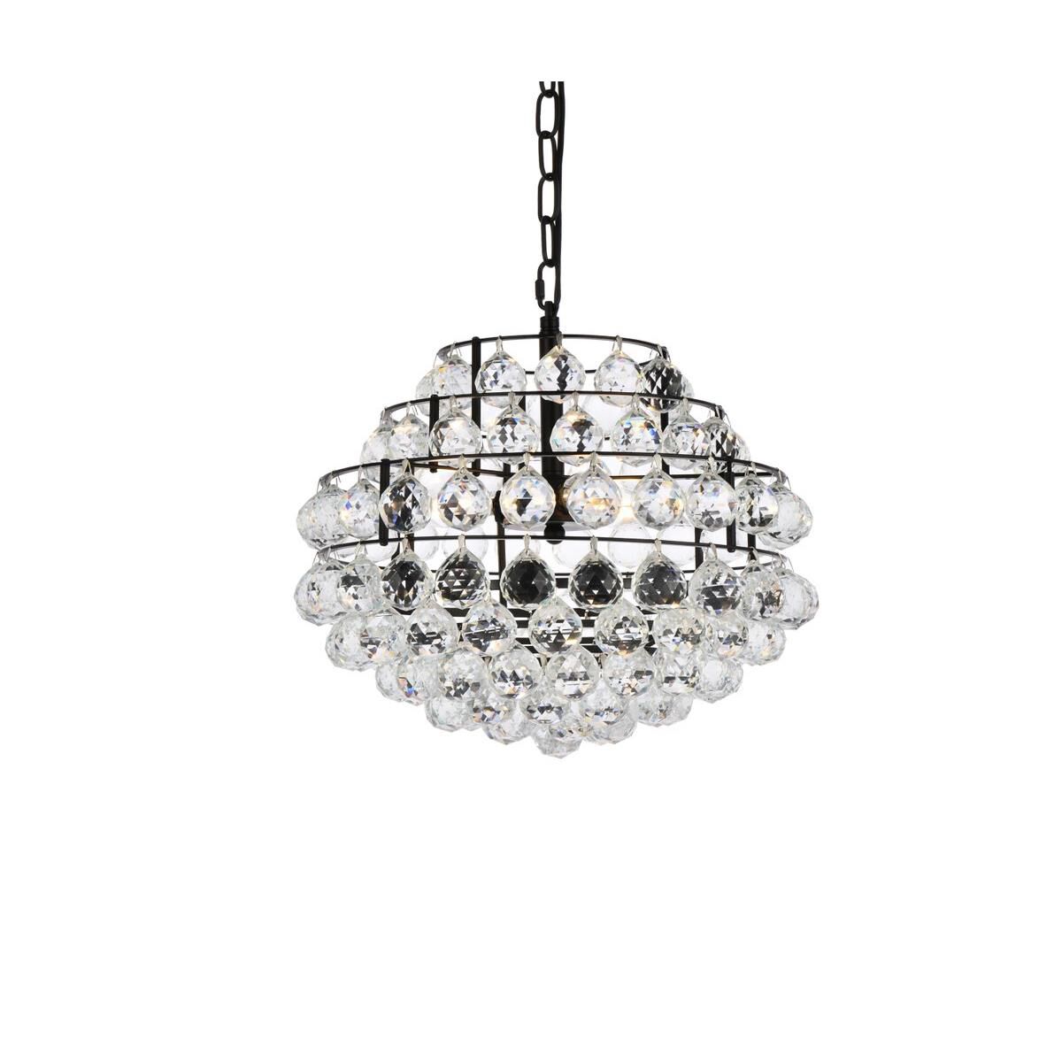 Savannah 16 Inch Large Pendant by Elegant Lighting