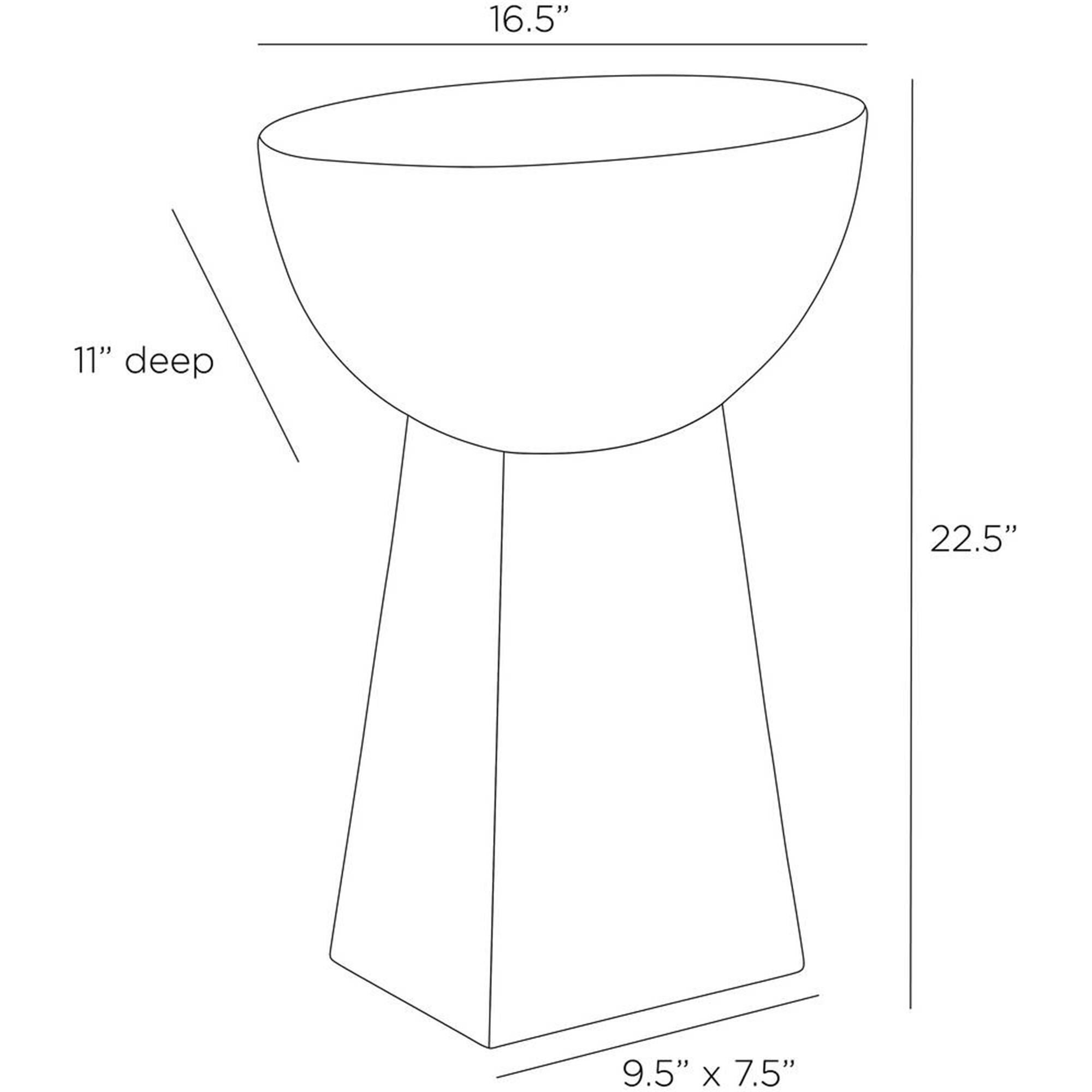 Dorian 17 Inch Accent Table by Arteriors Home