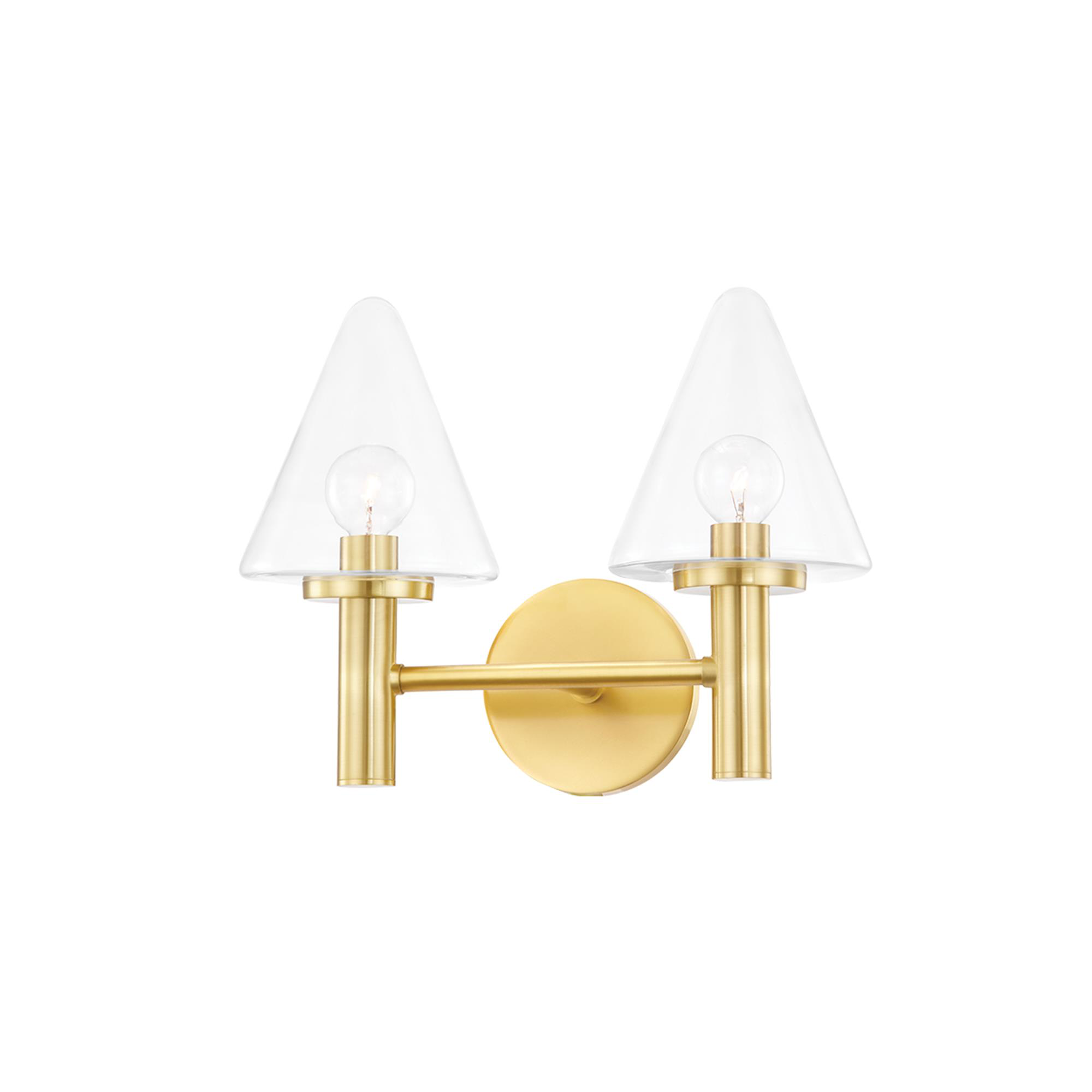 Connie 14 Inch 2 Light Bath Vanity Light,