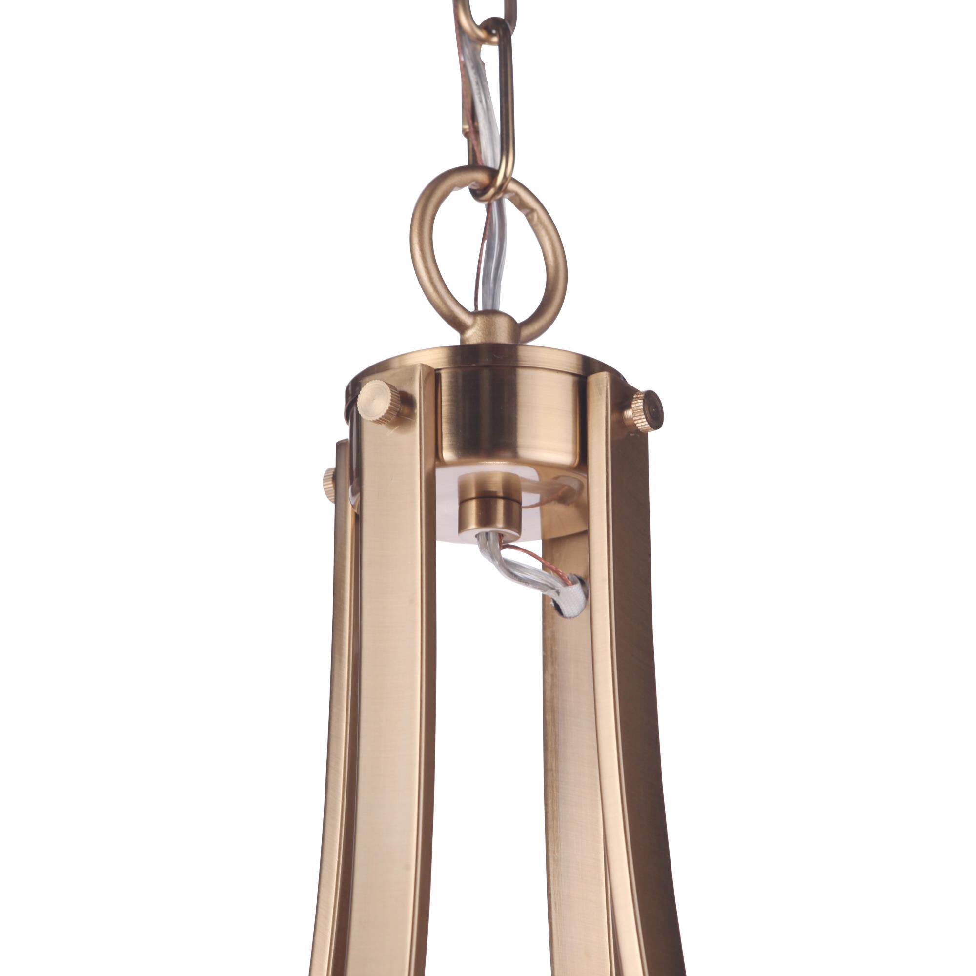 Shown in Satin Brass finish