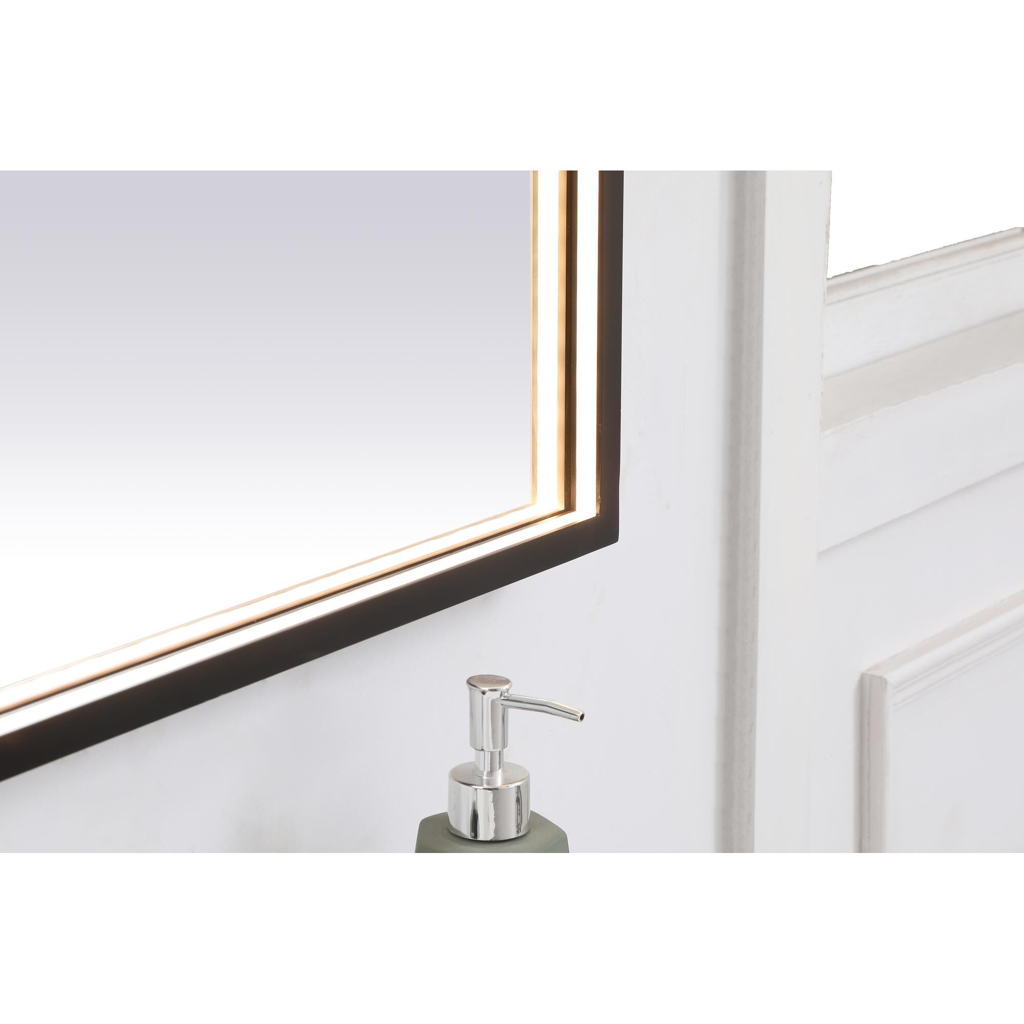 Pier LED Lighted Mirror by Elegant Decor