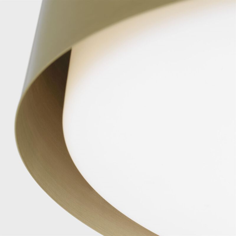 Drew & Jonathan Dartmore 15 Inch 2 Light Flush Mount by Visual Comfort Studio